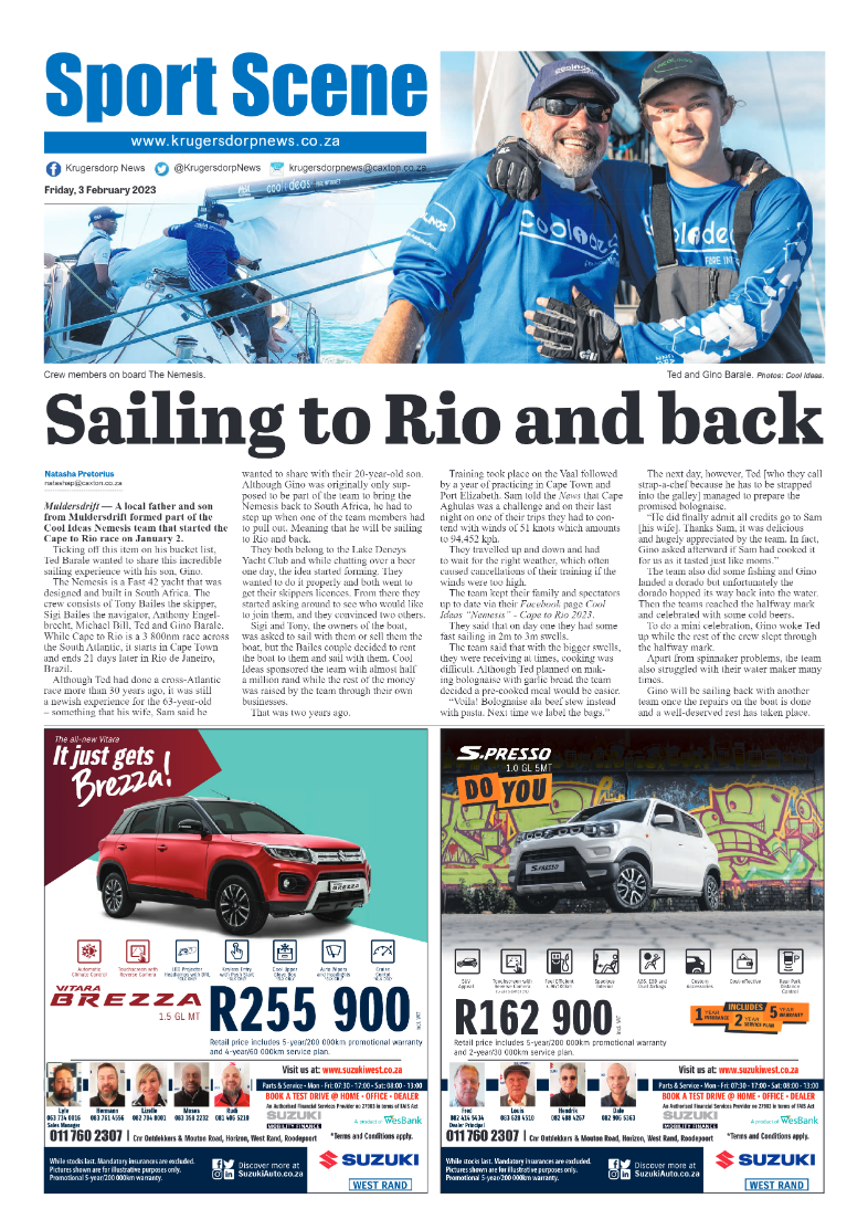 Krugersdorp News 3 February 2023 page 12