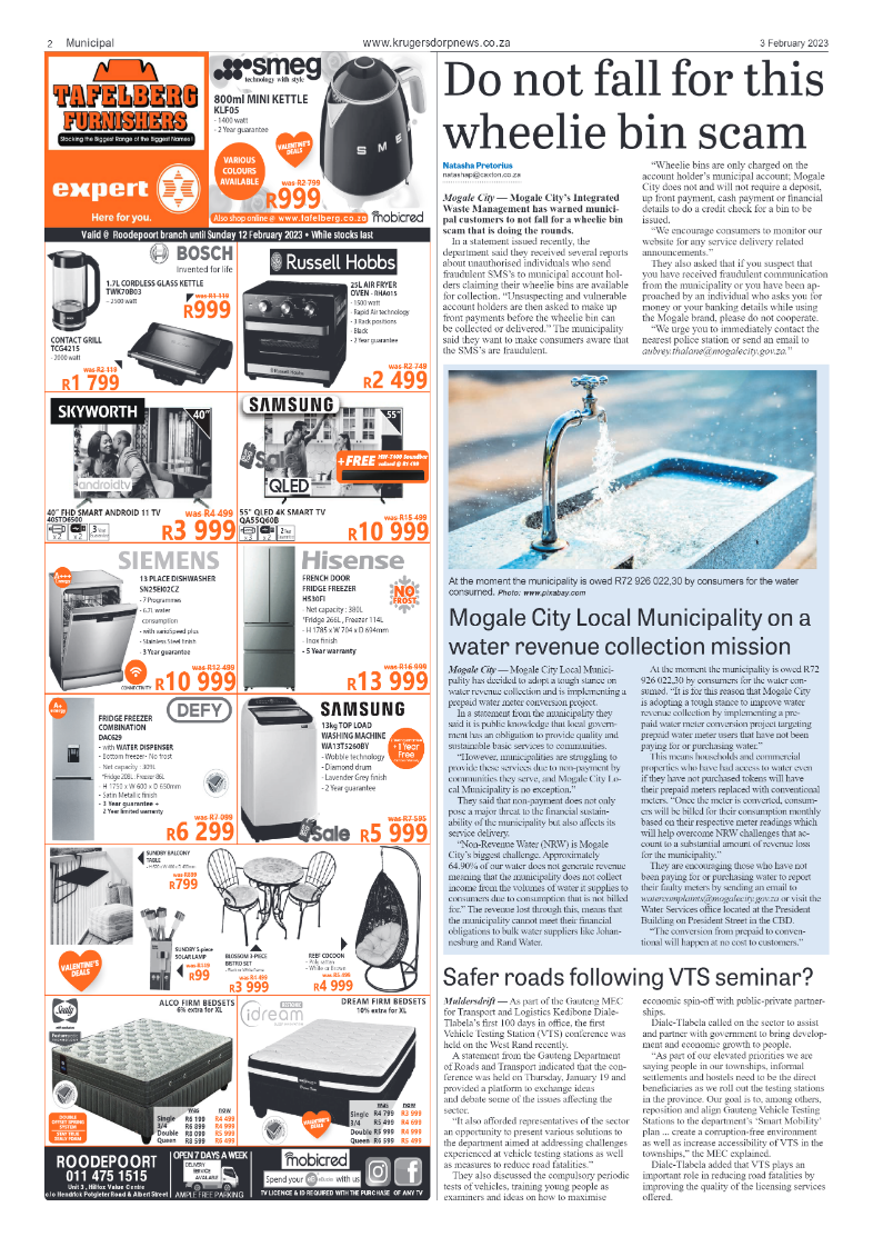 Krugersdorp News 3 February 2023 page 2