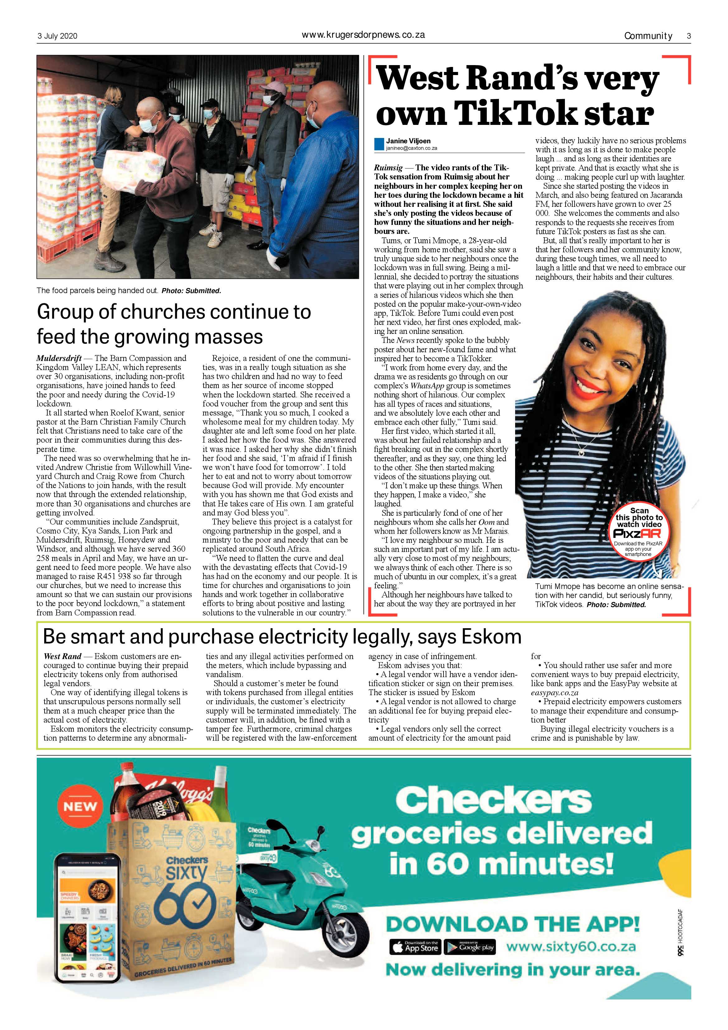 Krugersdorp News 3 July 2020 page 3