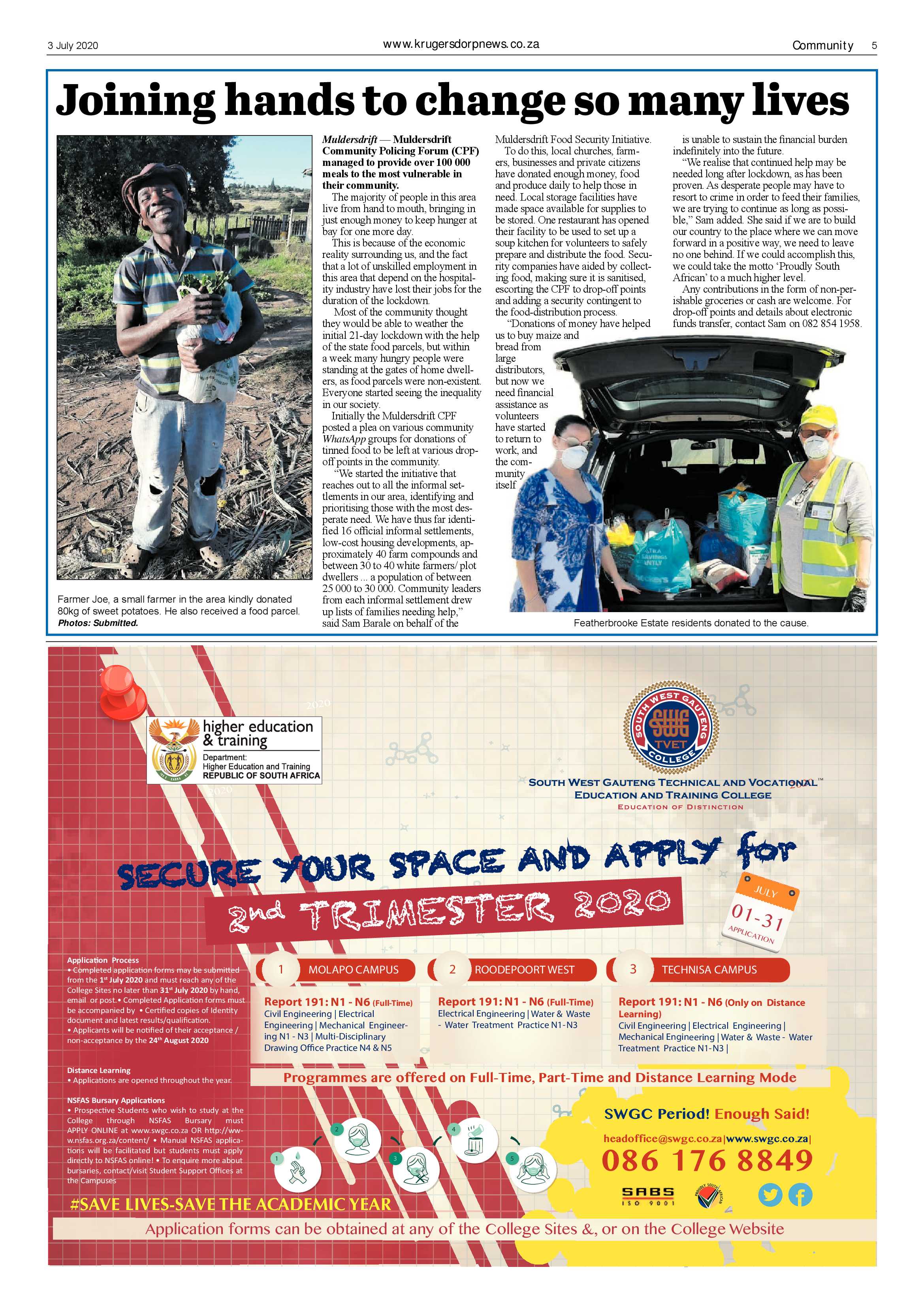 Krugersdorp News 3 July 2020 page 5