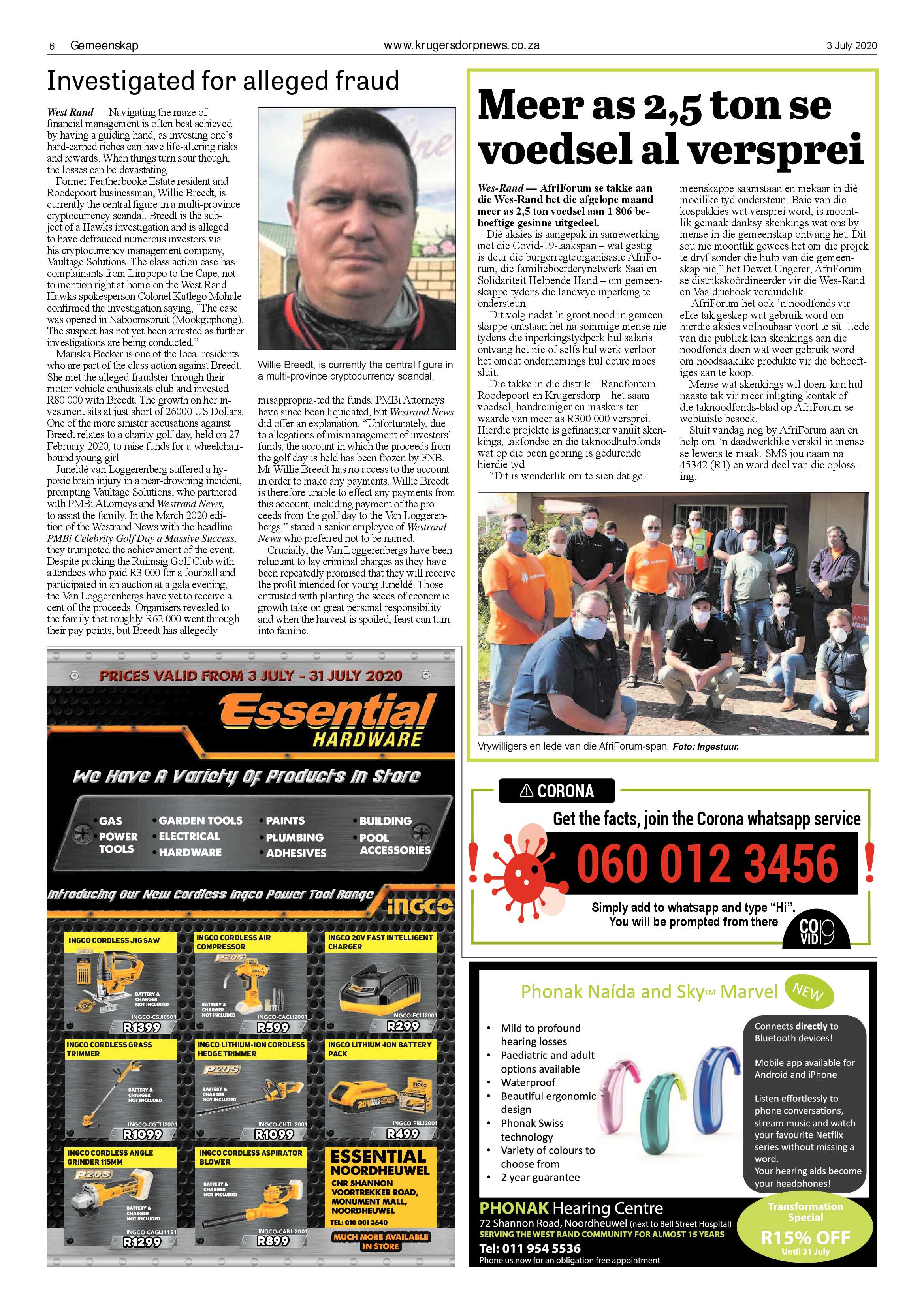Krugersdorp News 3 July 2020 page 6