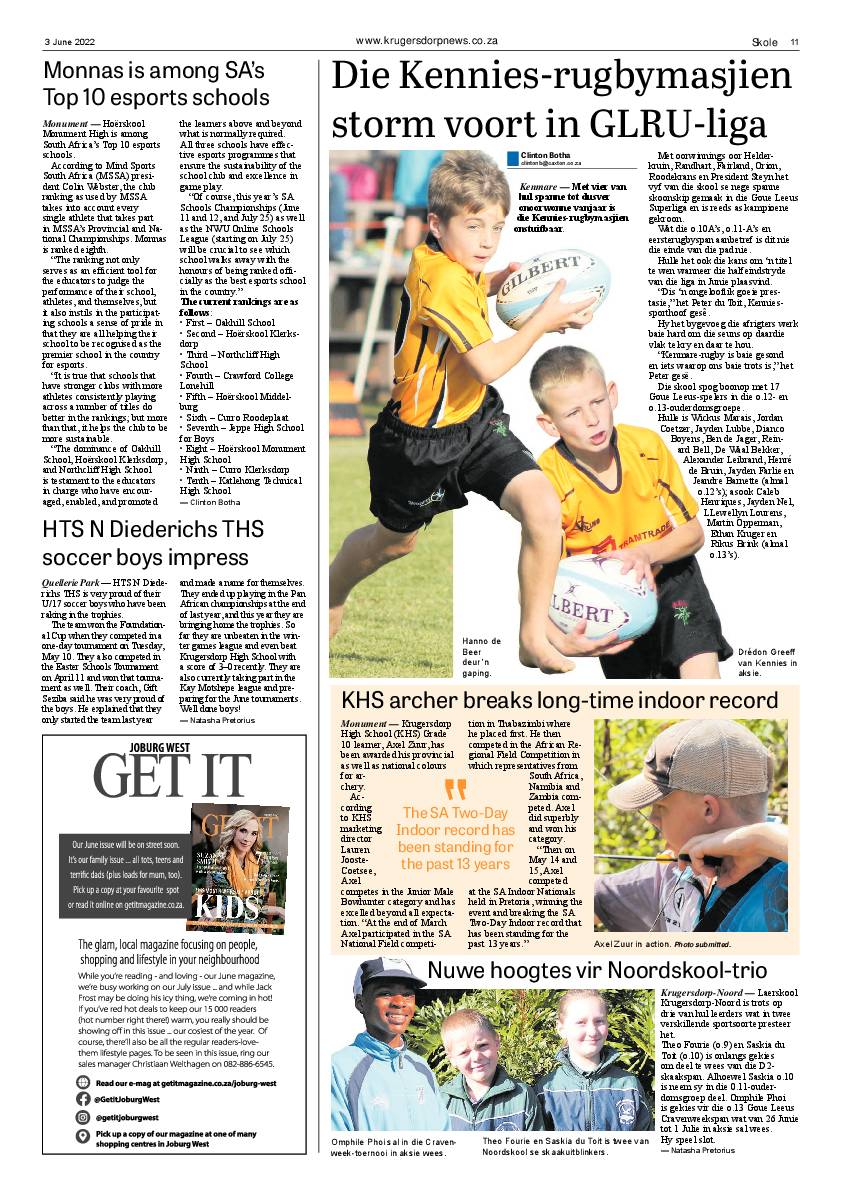Krugersdorp News 3 June 2022 page 11