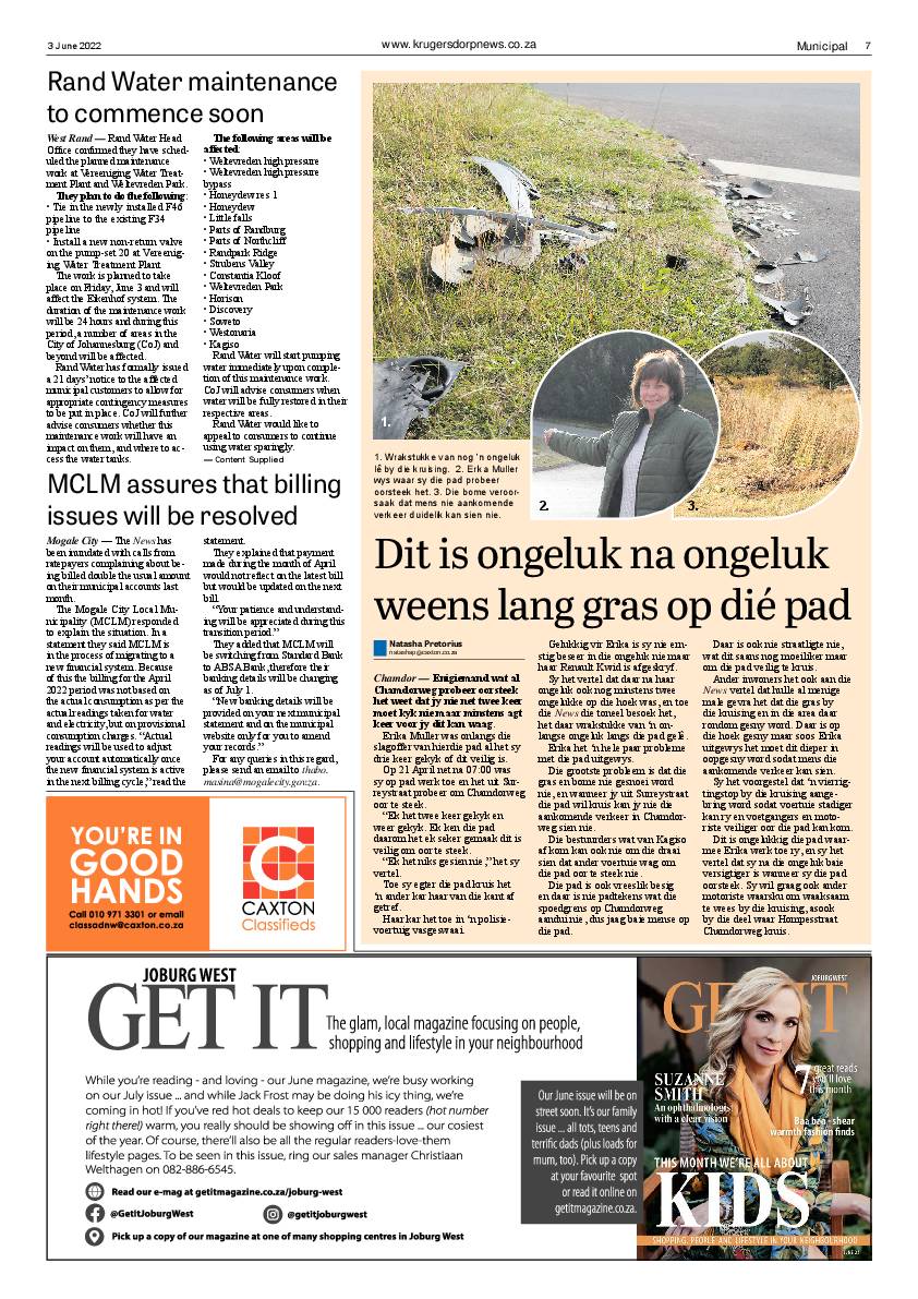 Krugersdorp News 3 June 2022 page 7