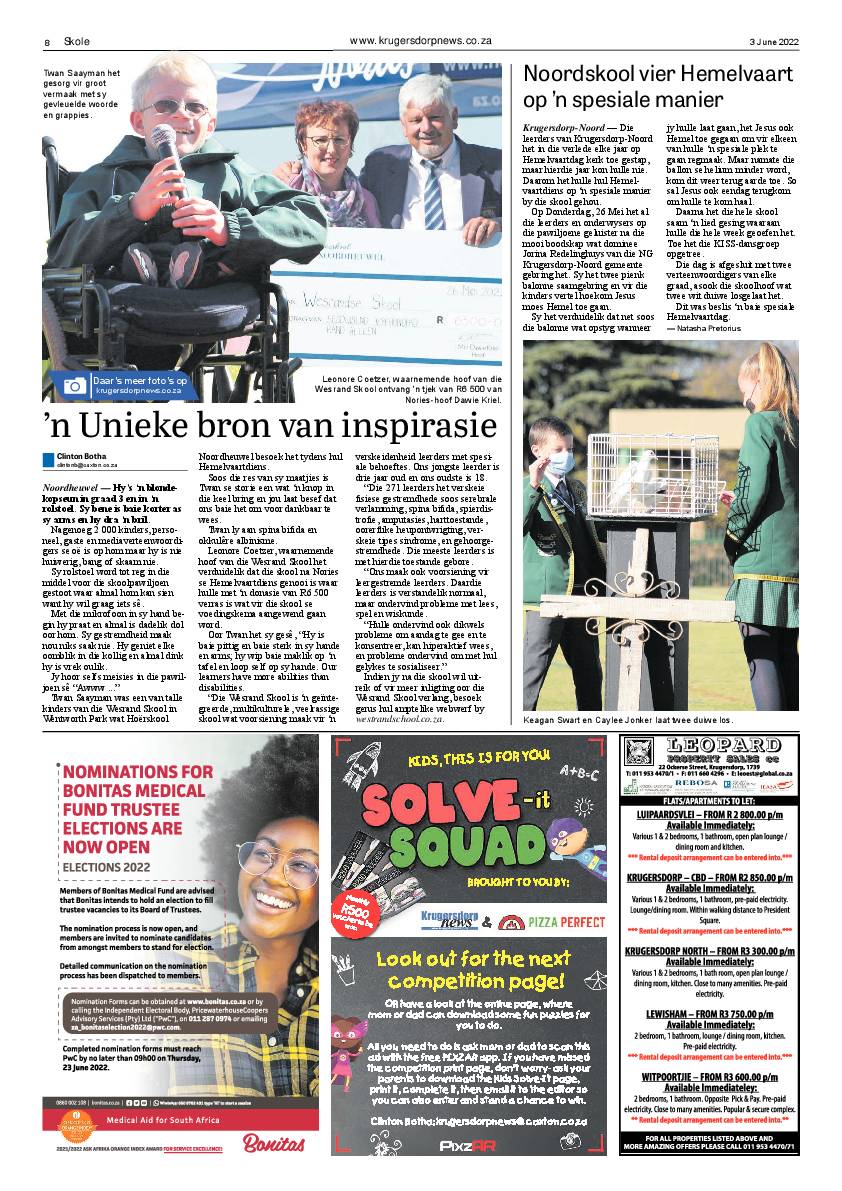 Krugersdorp News 3 June 2022 page 8