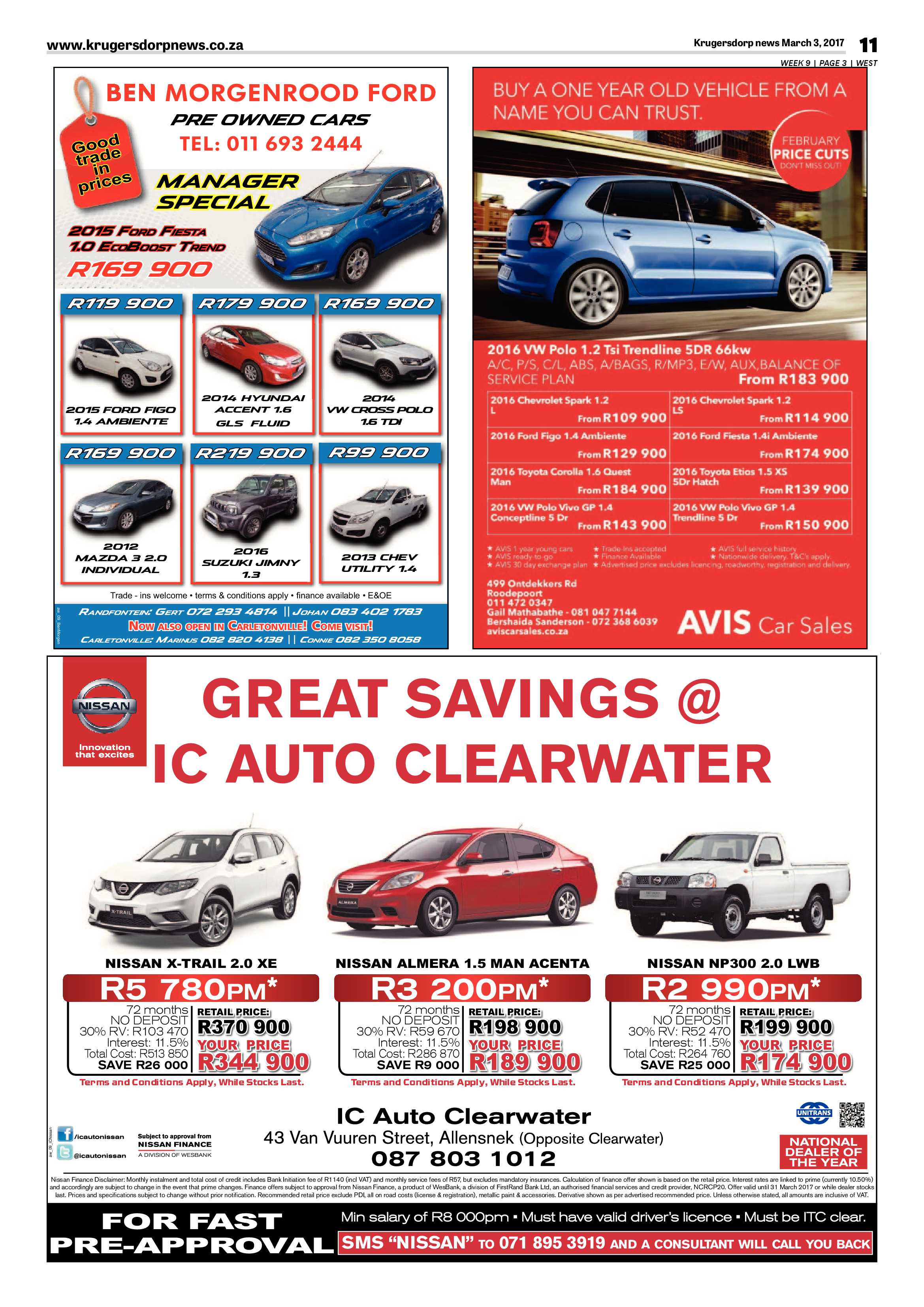 Krugersdorp News 3 March 2017 page 11