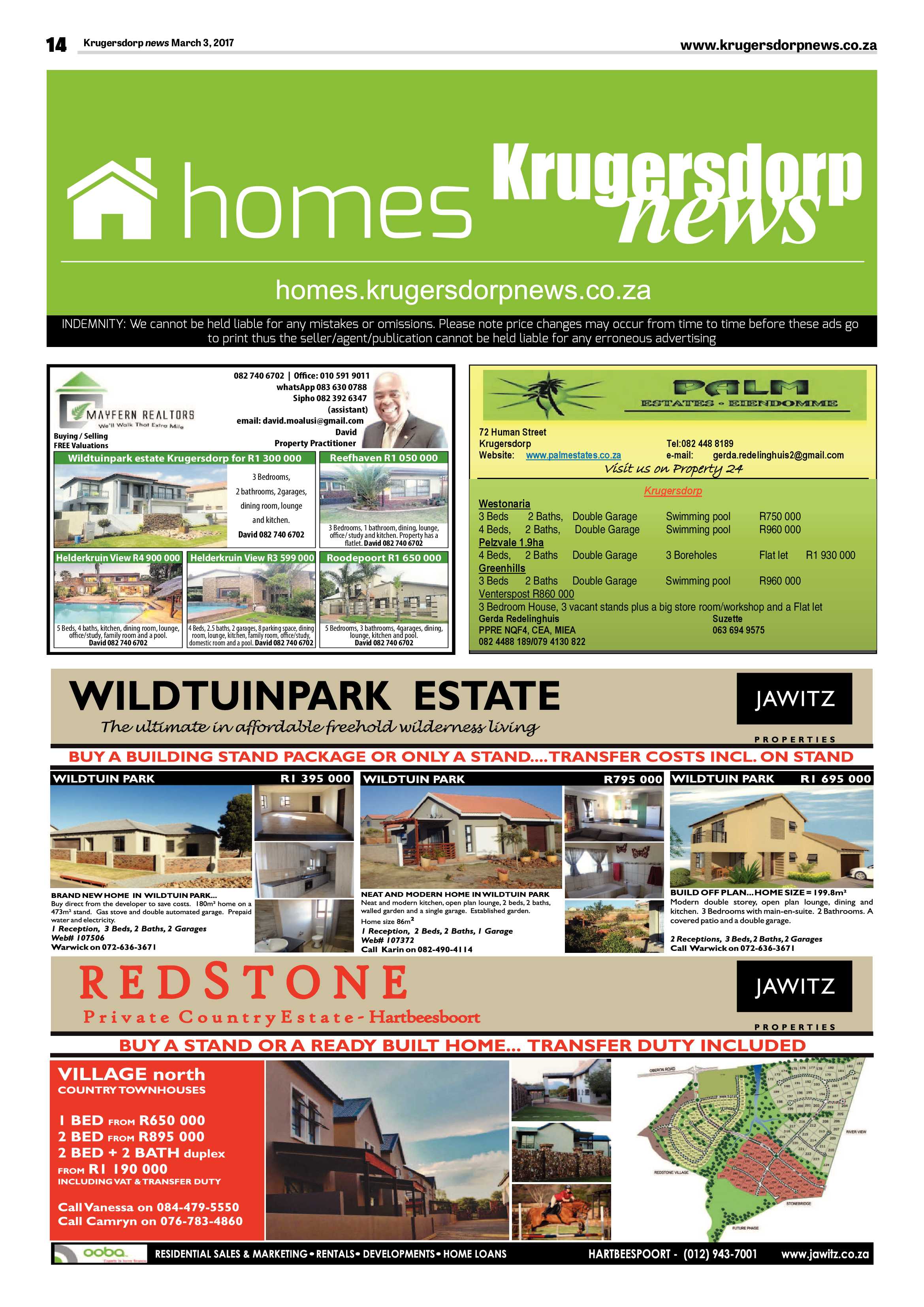 Krugersdorp News 3 March 2017 page 14