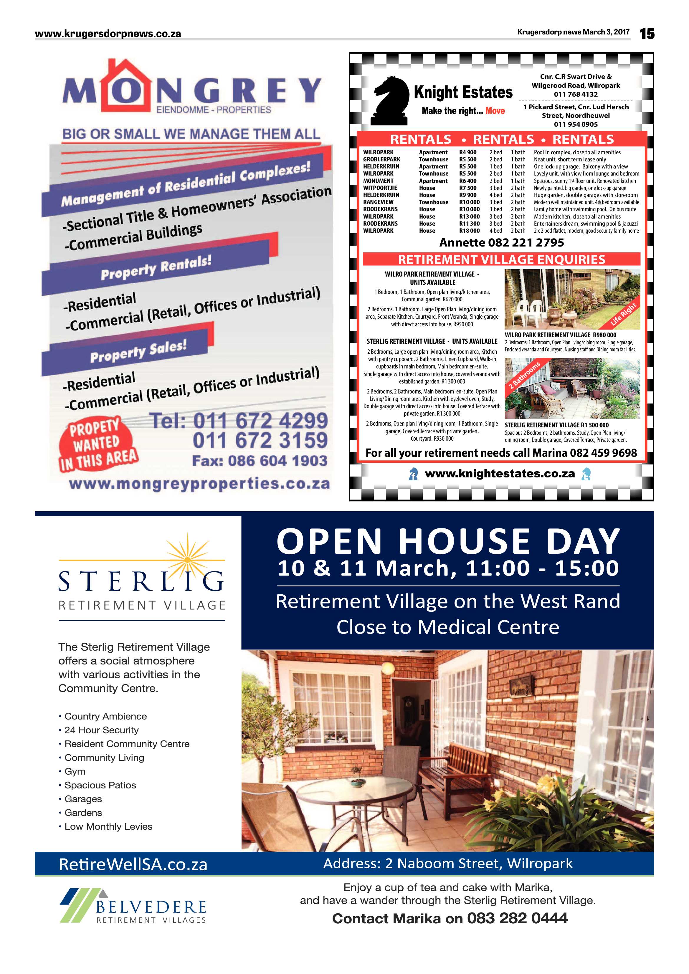 Krugersdorp News 3 March 2017 page 15
