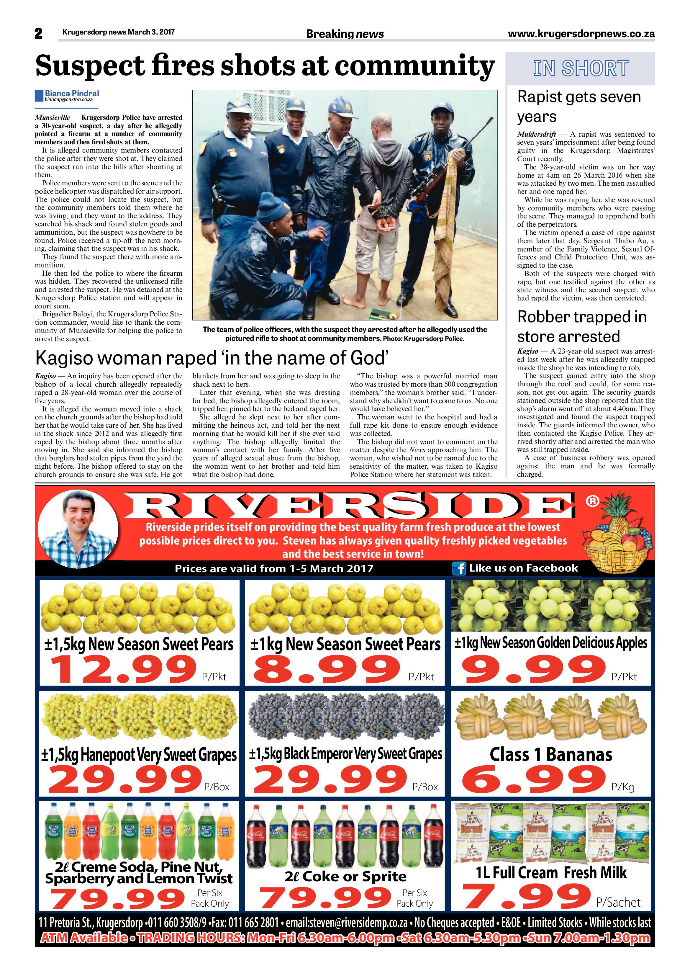 Krugersdorp News 3 March 2017 page 2