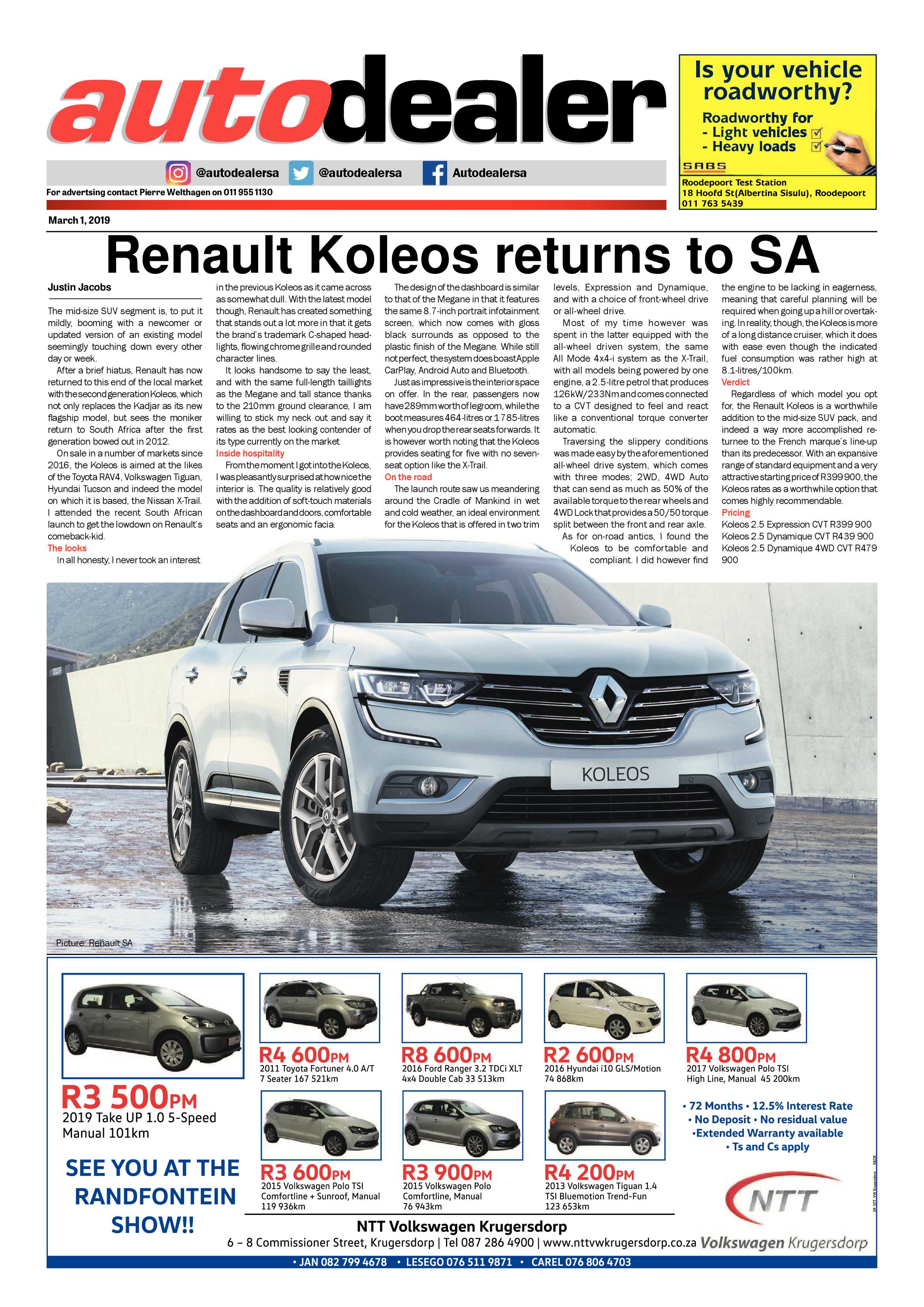 Krugersdorp News 1 March 2019 page 26