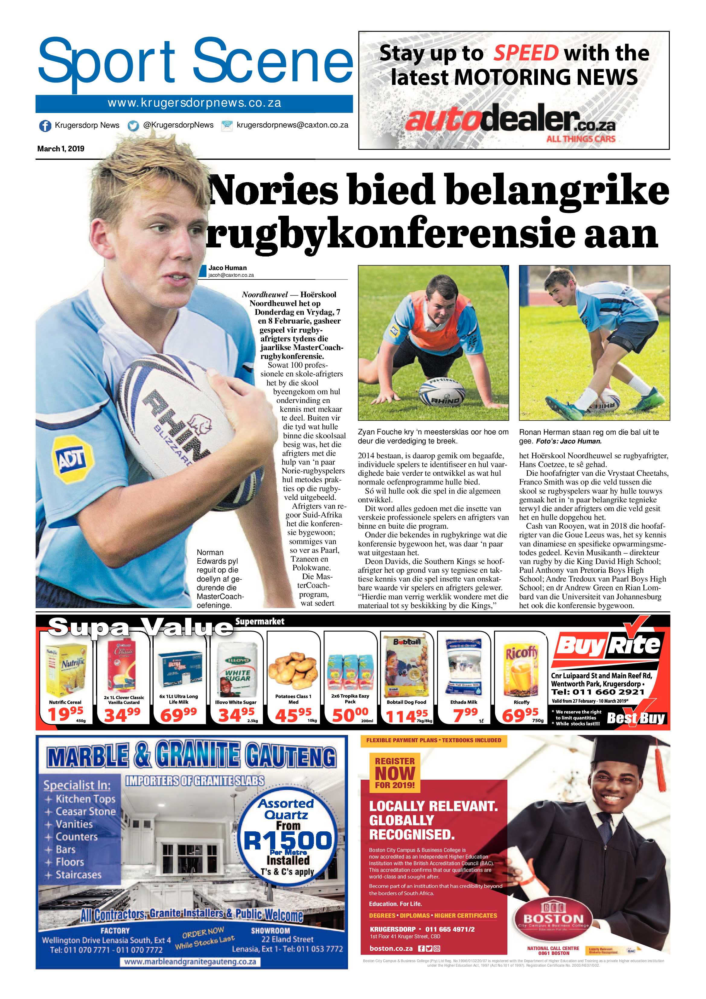 Krugersdorp News 1 March 2019 page 28