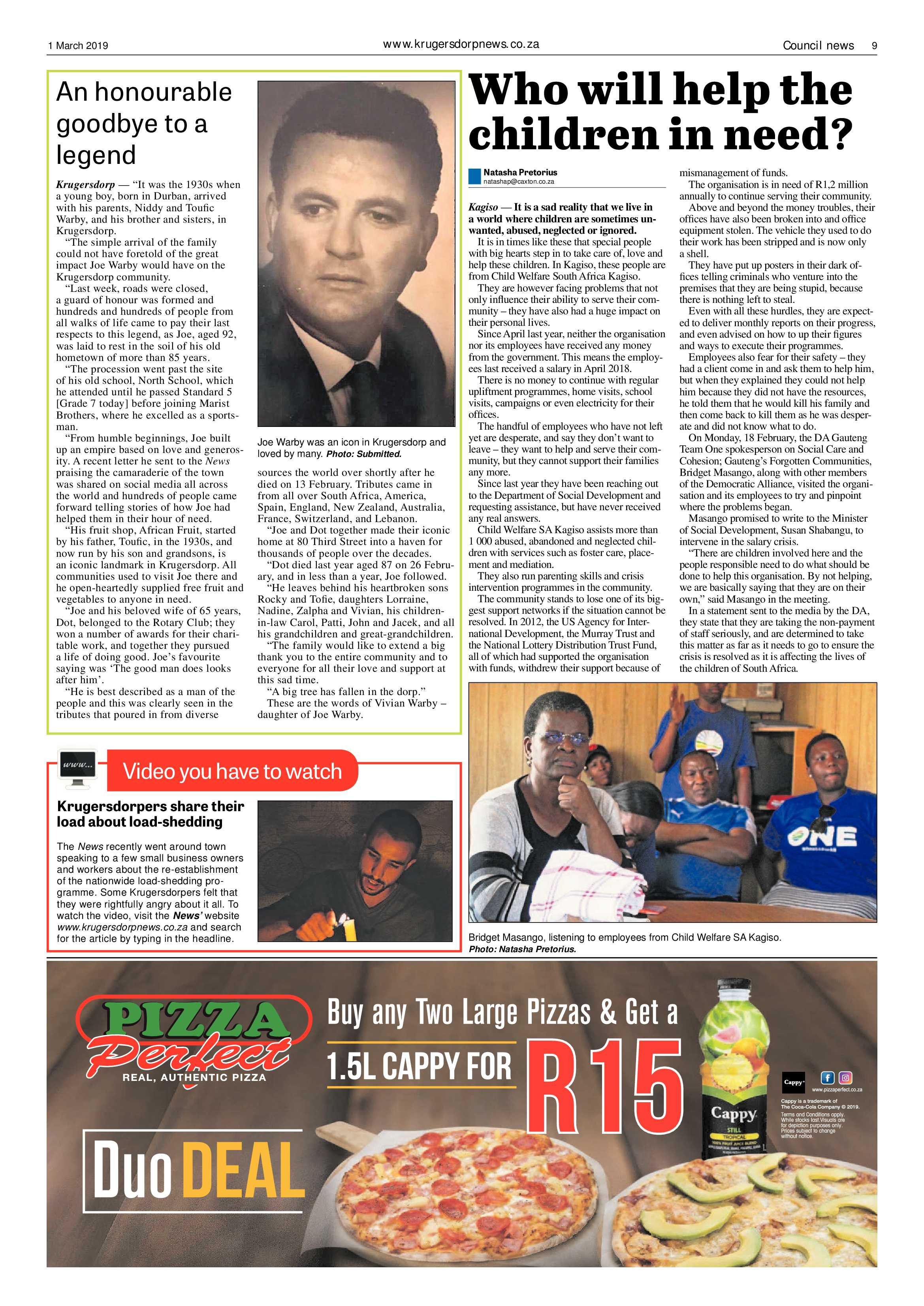 Krugersdorp News 1 March 2019 page 9