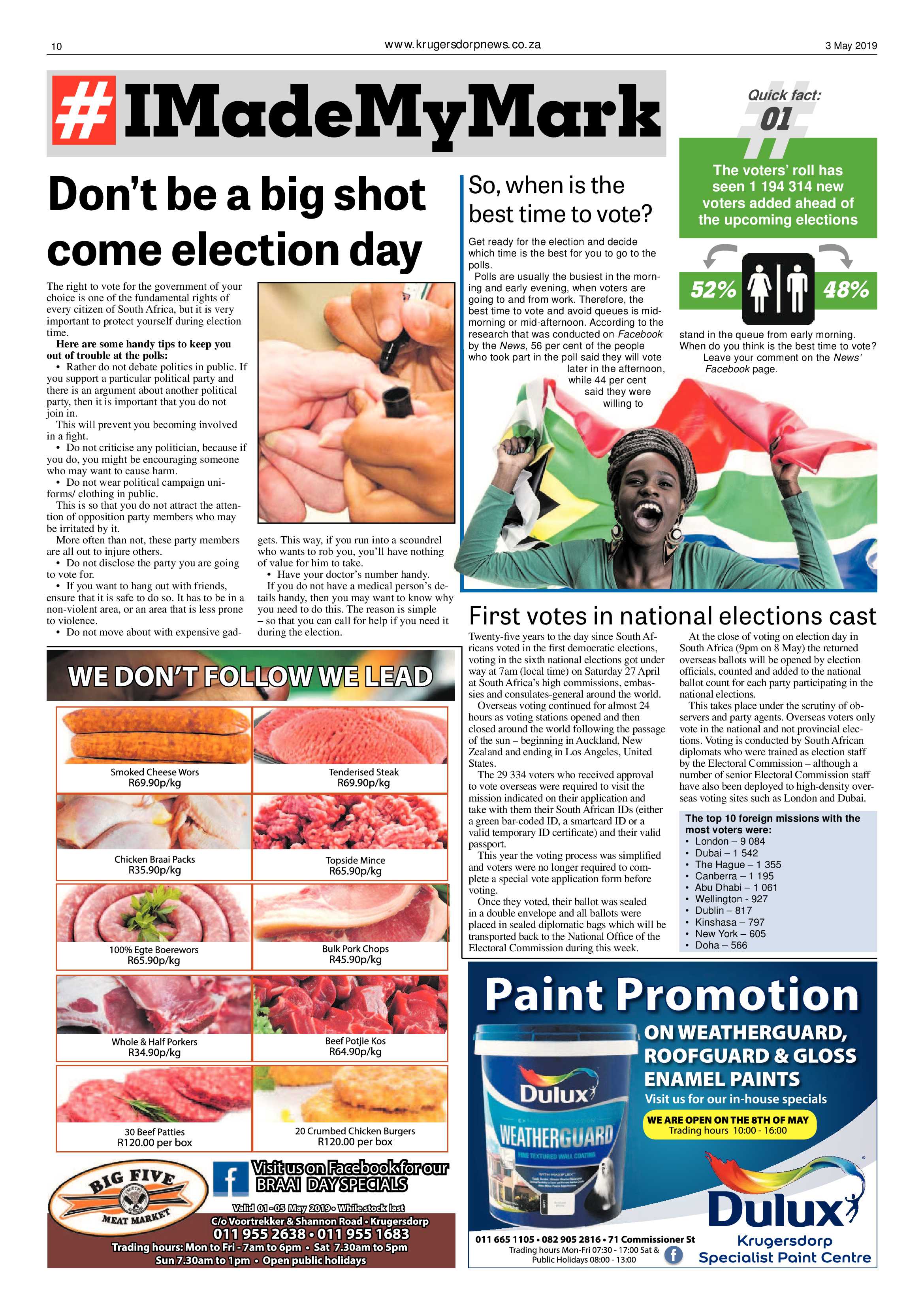 Krugersdorp News 3 May 2019 page 10