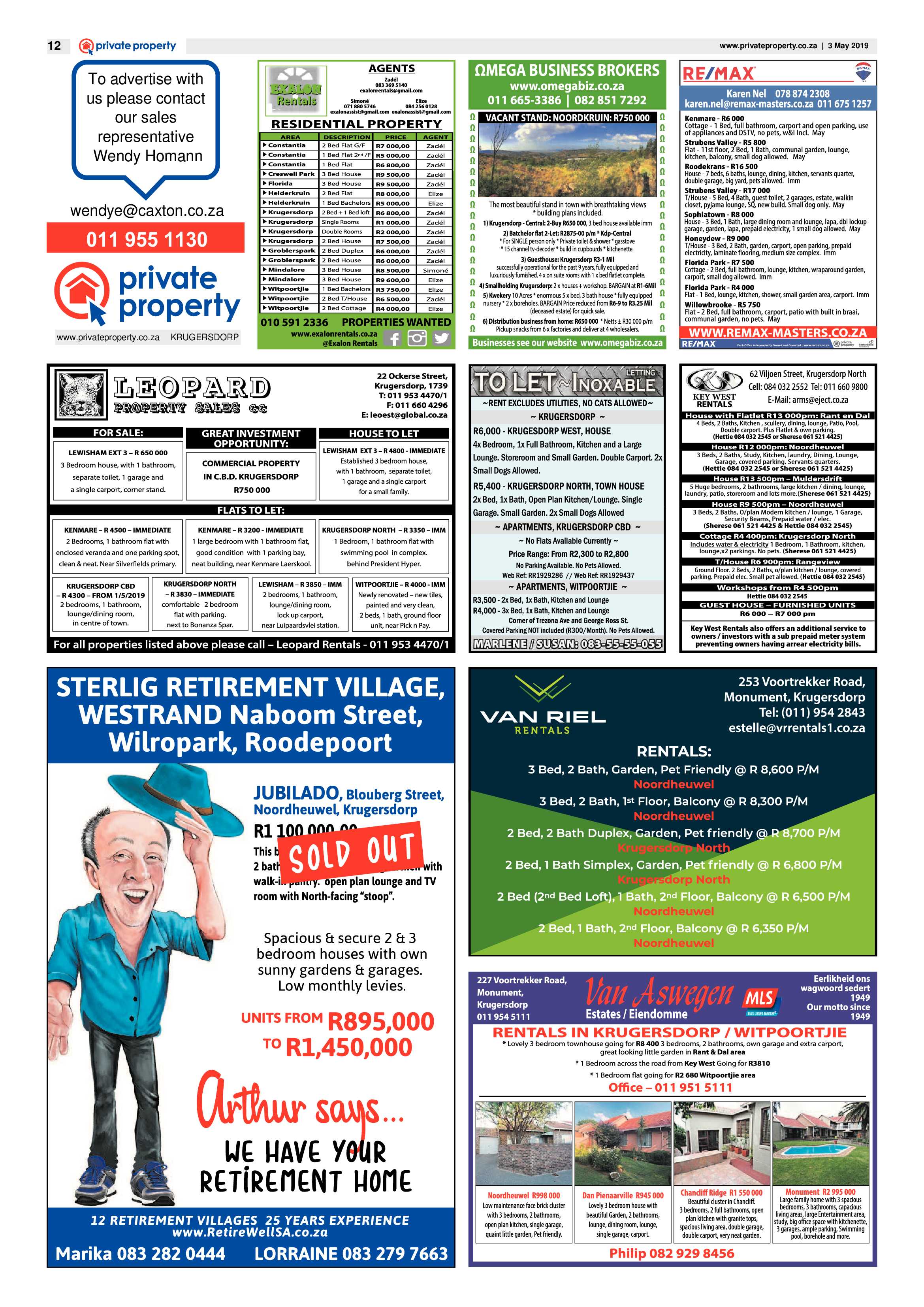 Krugersdorp News 3 May 2019 page 12