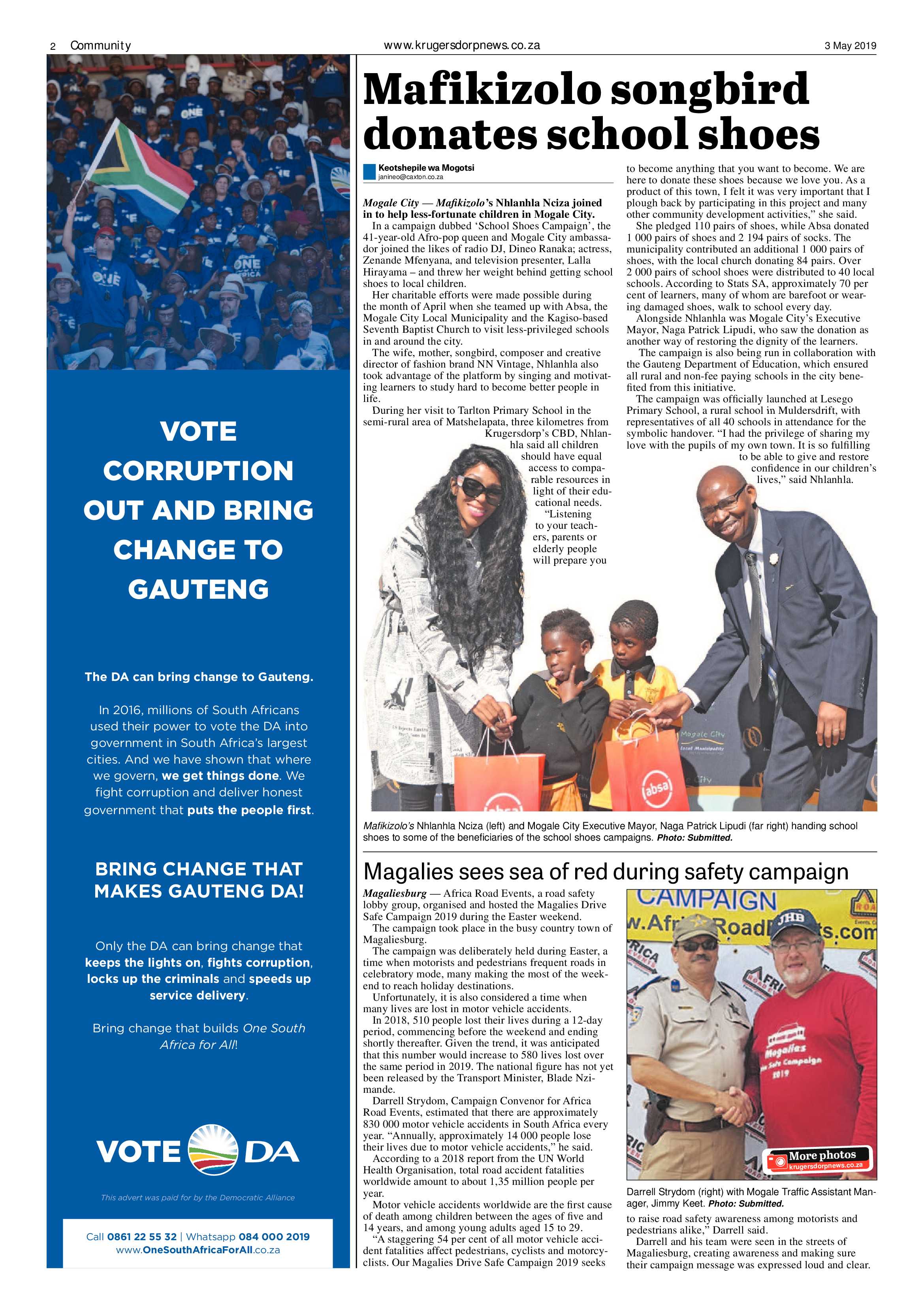 Krugersdorp News 3 May 2019 page 2