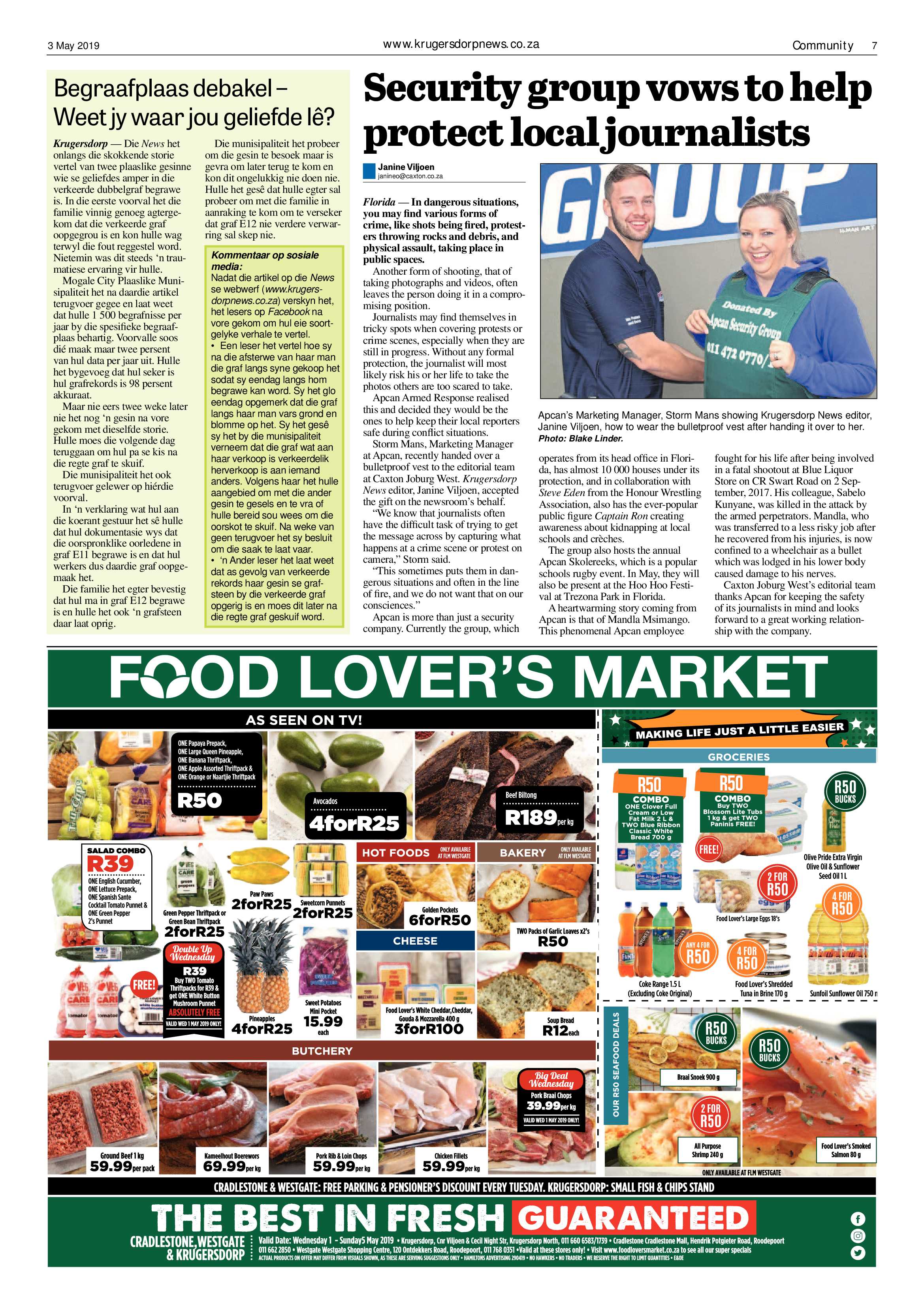 Krugersdorp News 3 May 2019 page 7