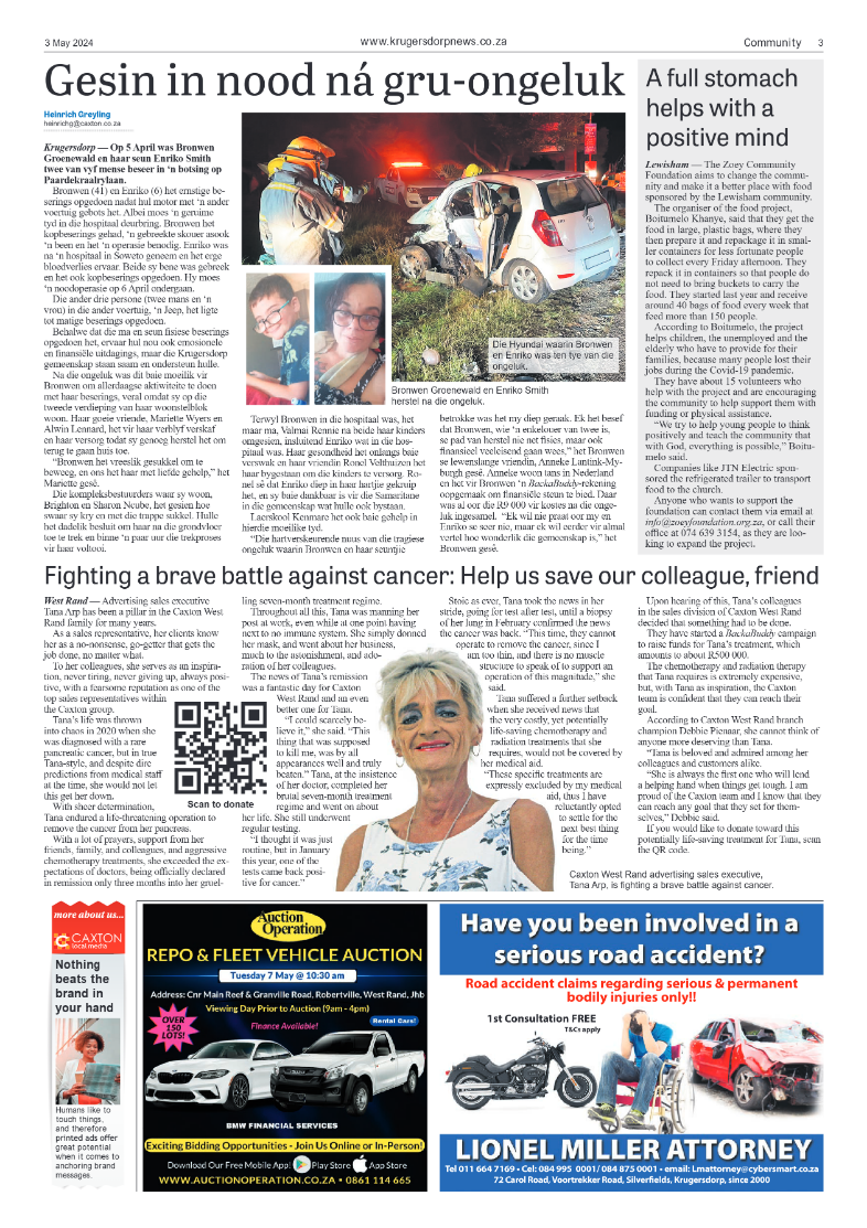 Krugersdorp News 3 May 2024 page 3