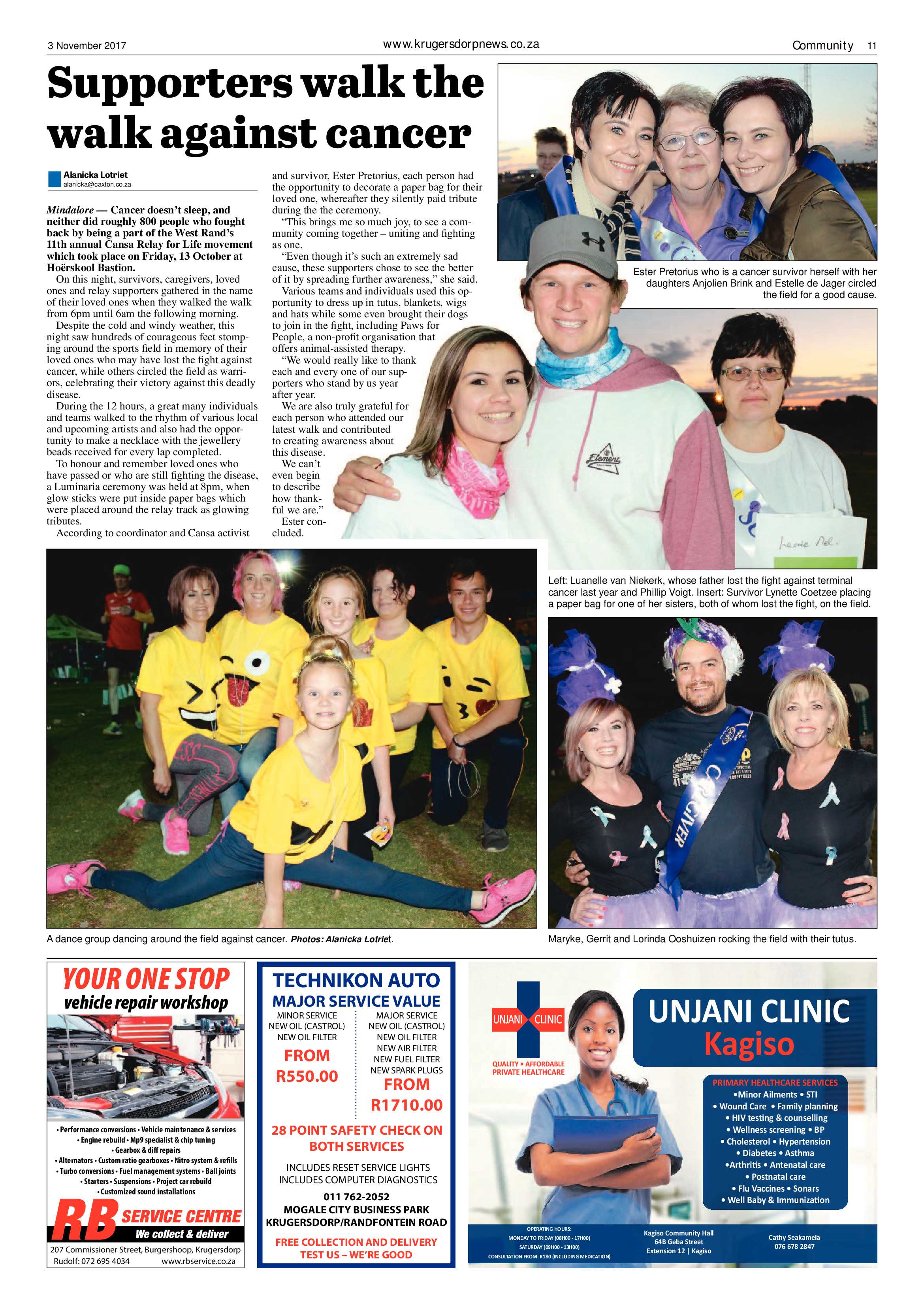 Krugersdorp News 3 November 2017 page 11