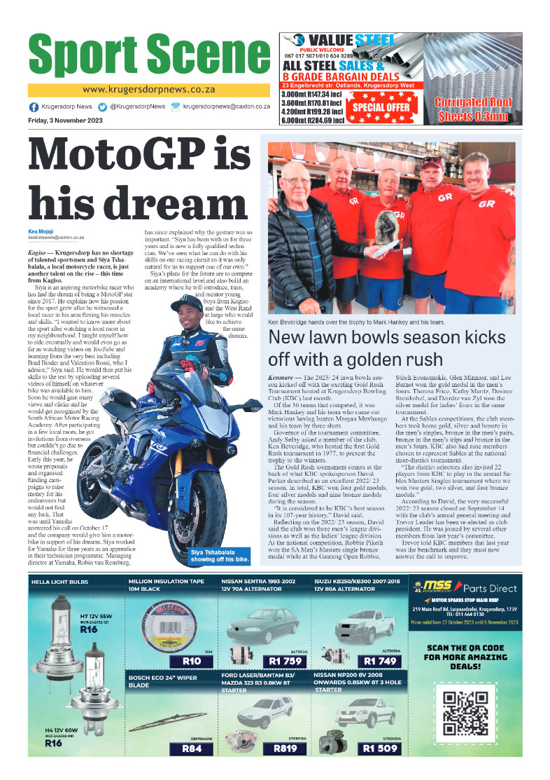 Krugersdorp News 3 November 2023 page 8