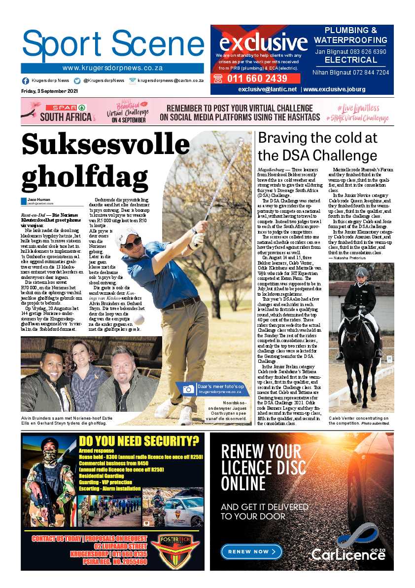 Krugersdorp News 3 September 2021 page 12