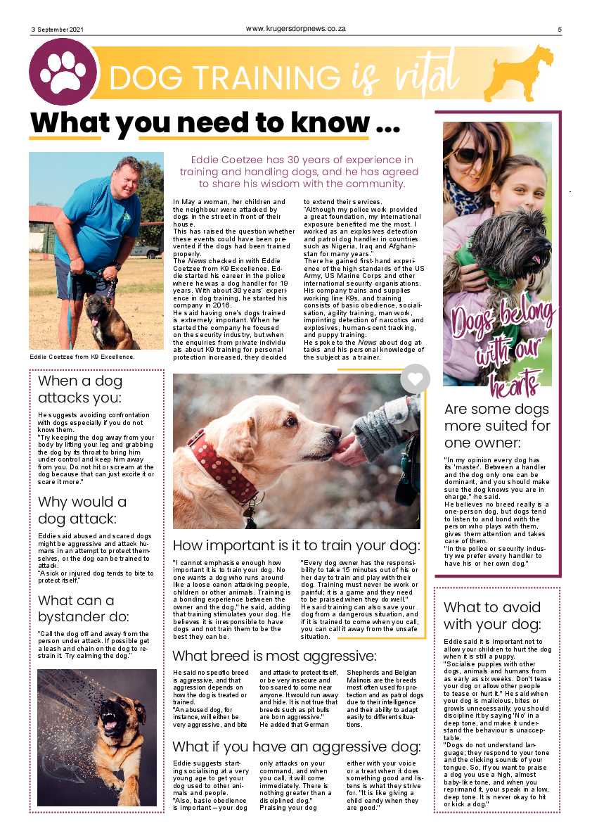 Krugersdorp News 3 September 2021 page 5