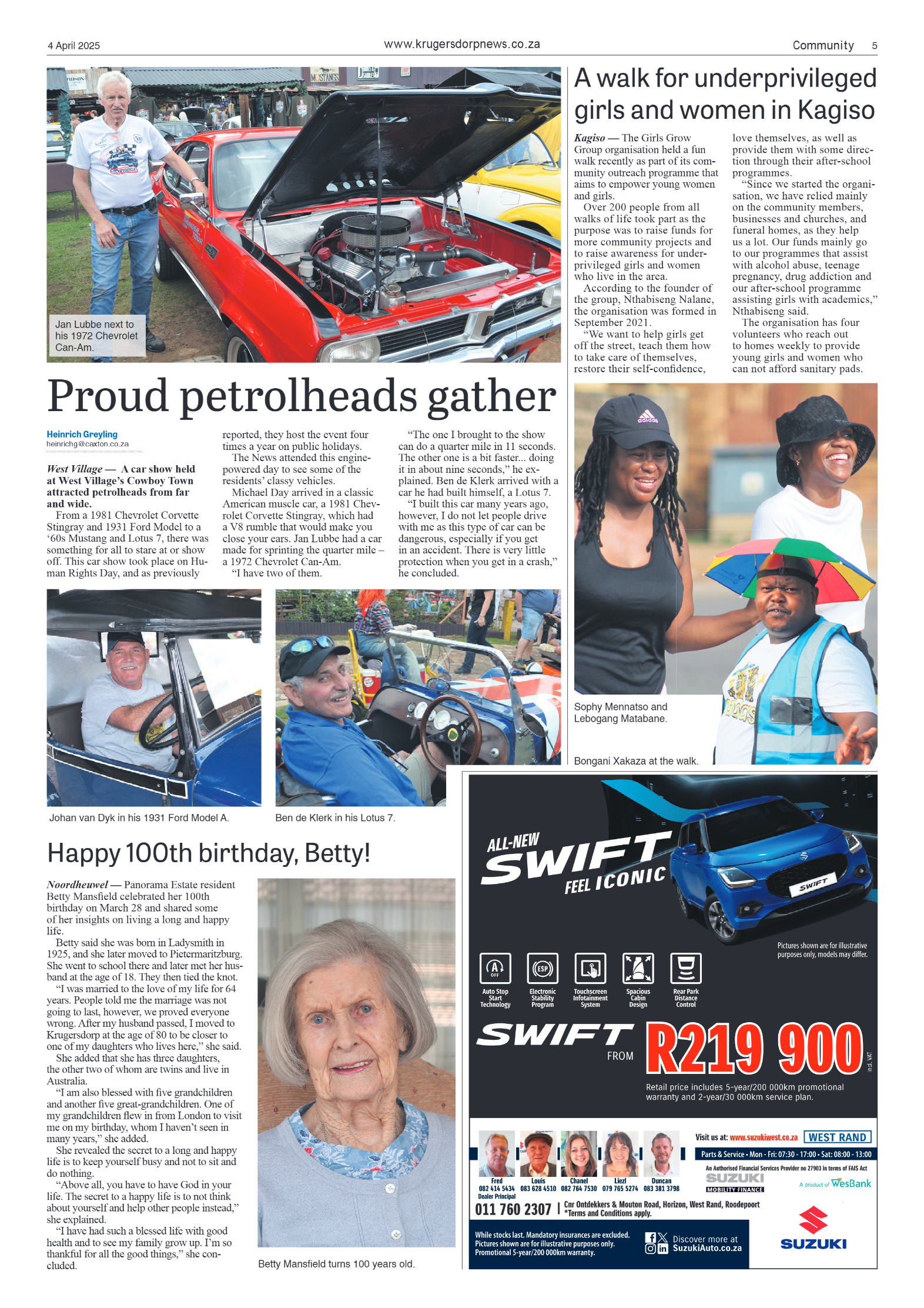 Krugersdorp News 4 April 2025 page 5