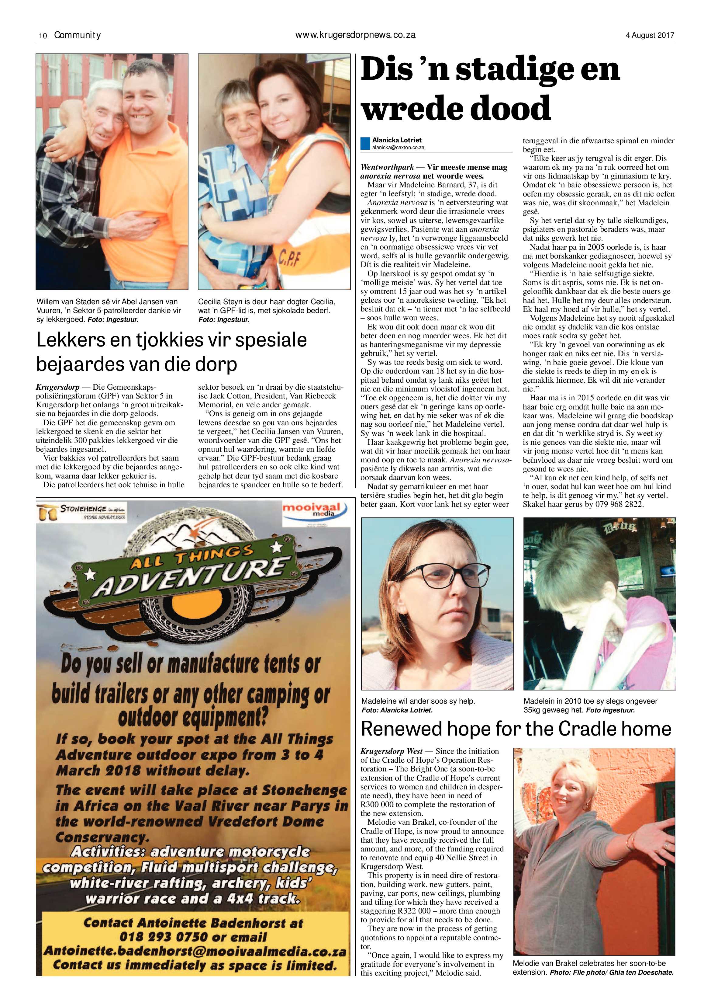 Krugersdorp News 4 August 2017 page 10