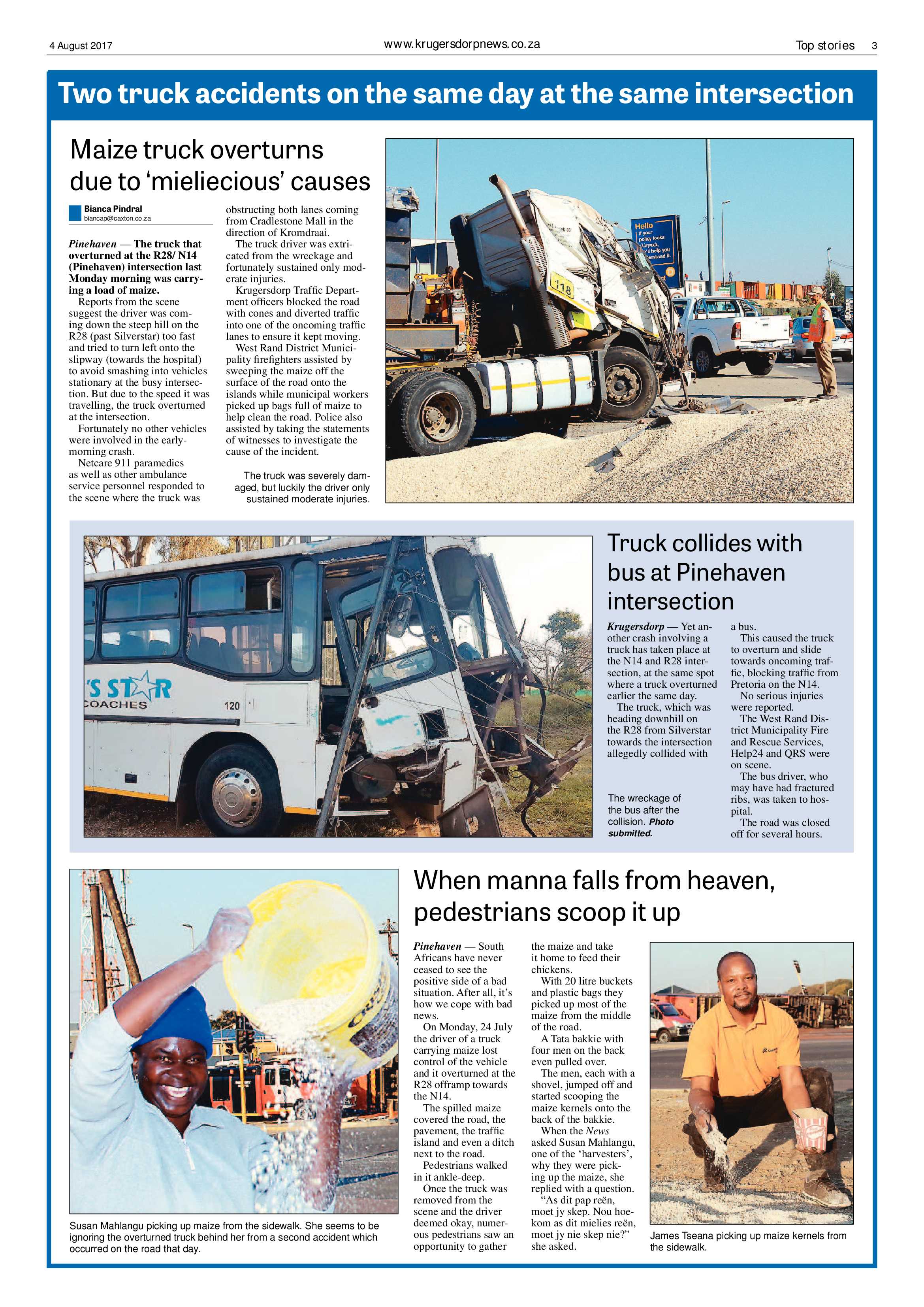 Krugersdorp News 4 August 2017 page 3