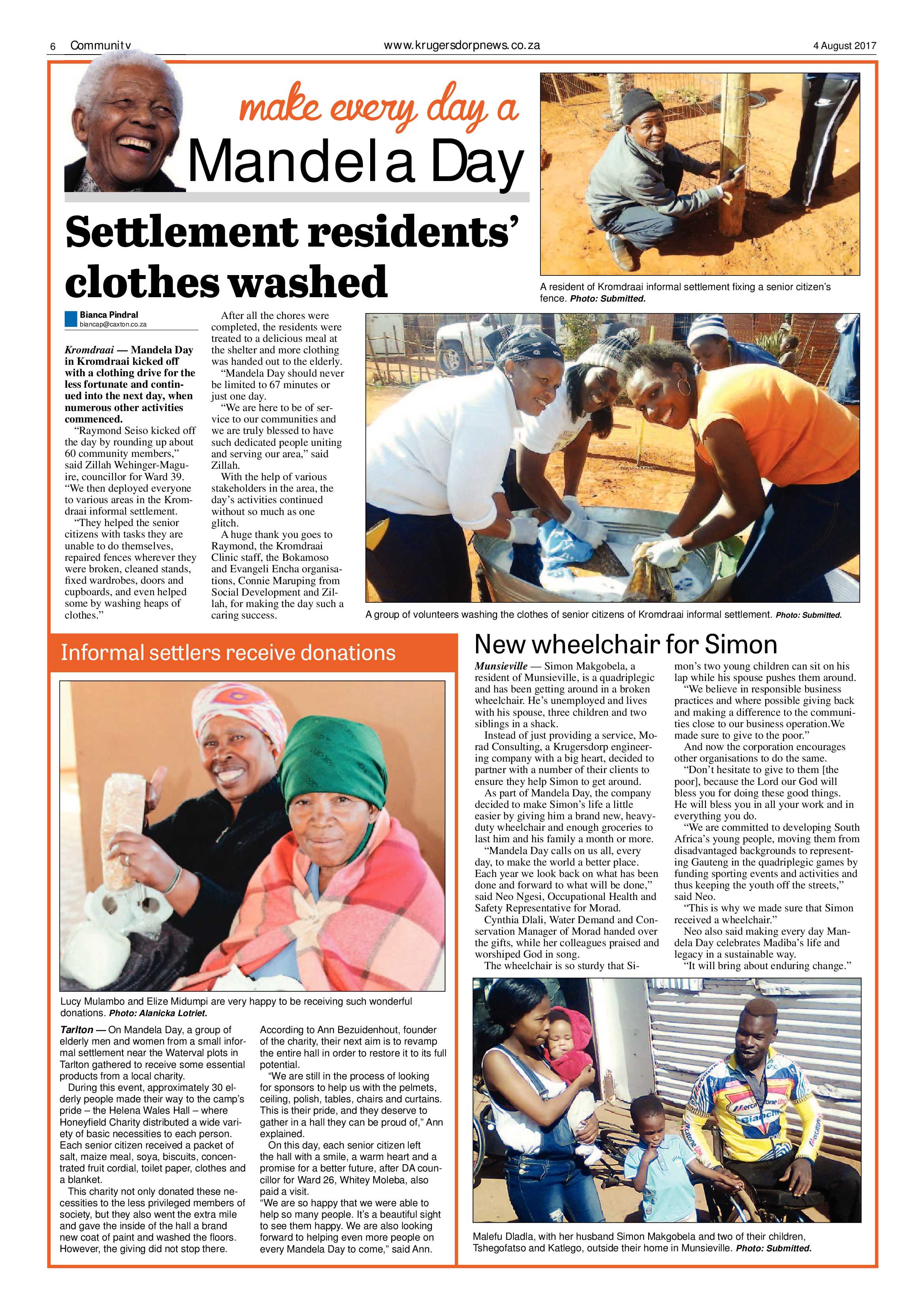 Krugersdorp News 4 August 2017 page 6