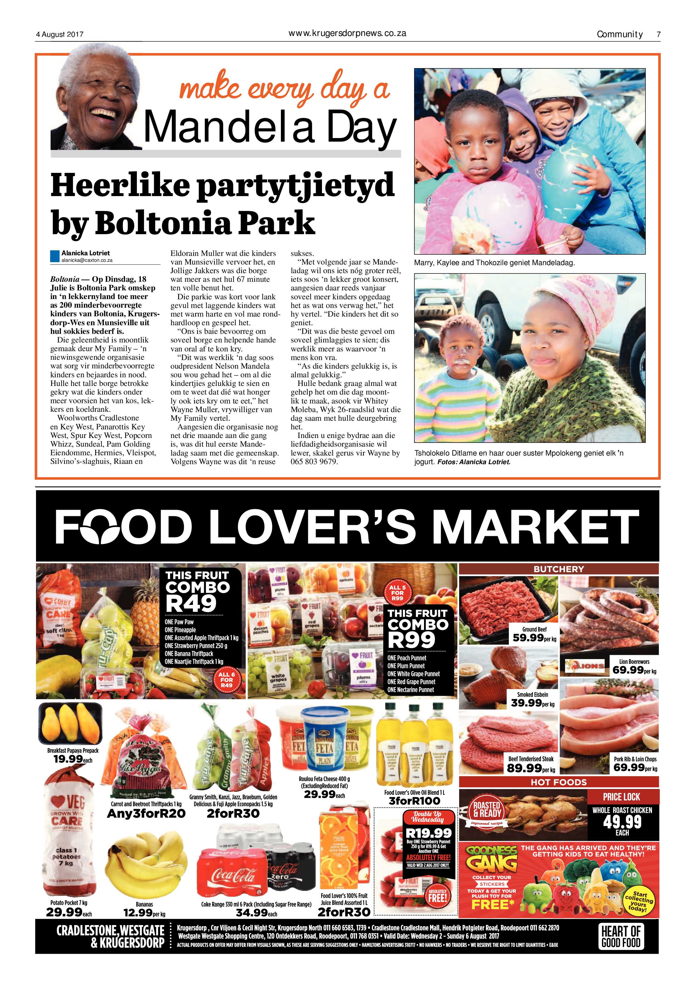 Krugersdorp News 4 August 2017 page 7