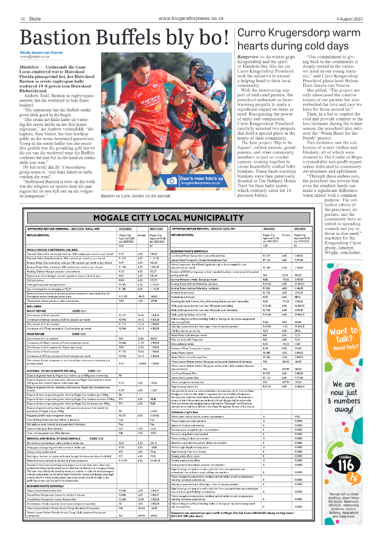Krugersdorp News 4 August 2023 page 10