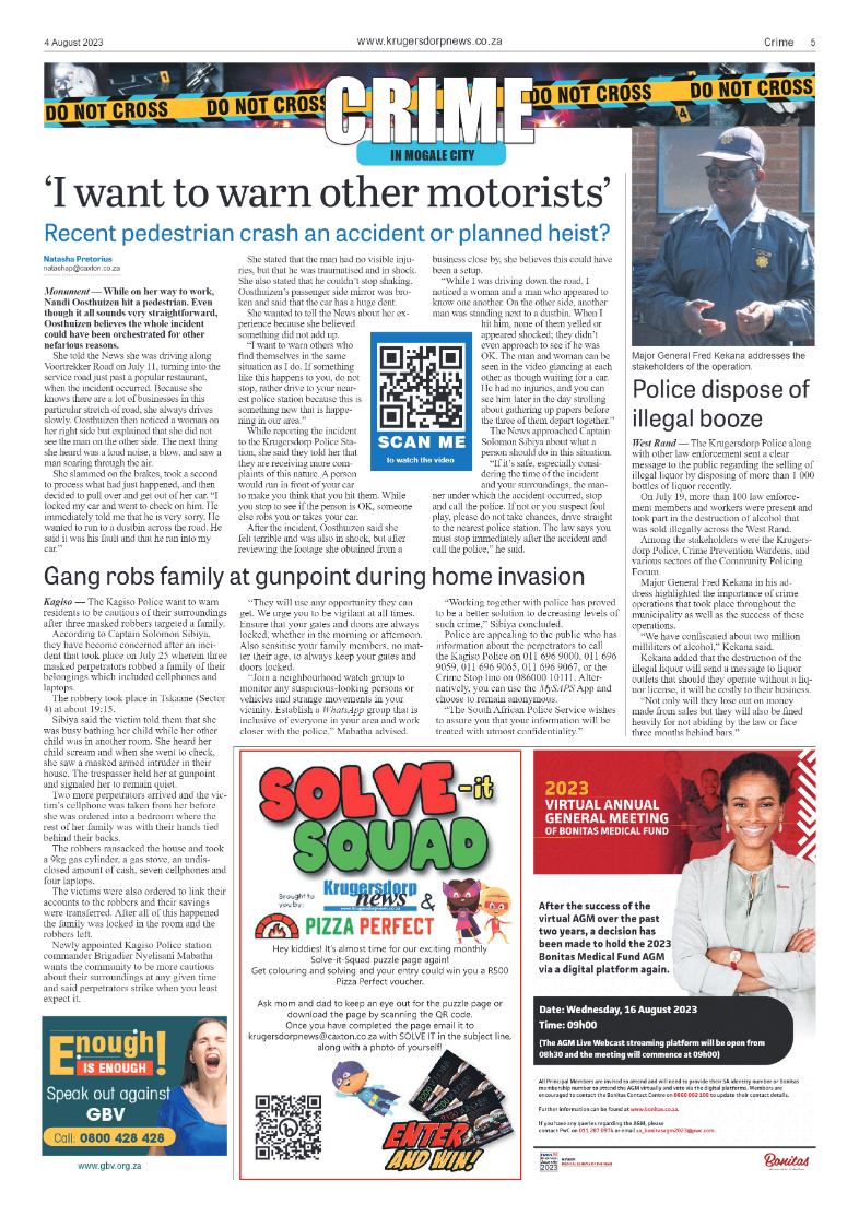 Krugersdorp News 4 August 2023 page 5