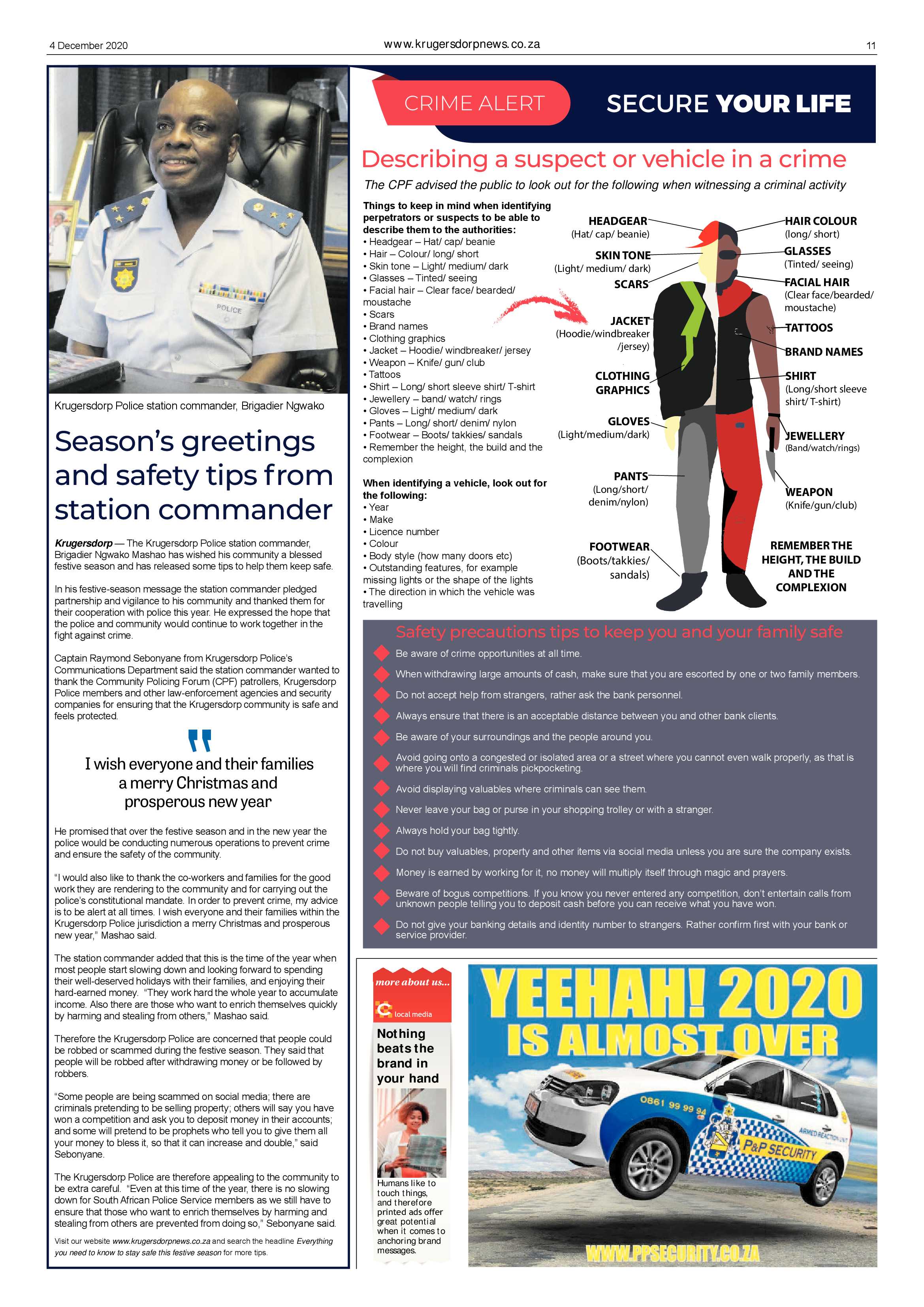 Krugersdorp News 4 December 2020 page 11