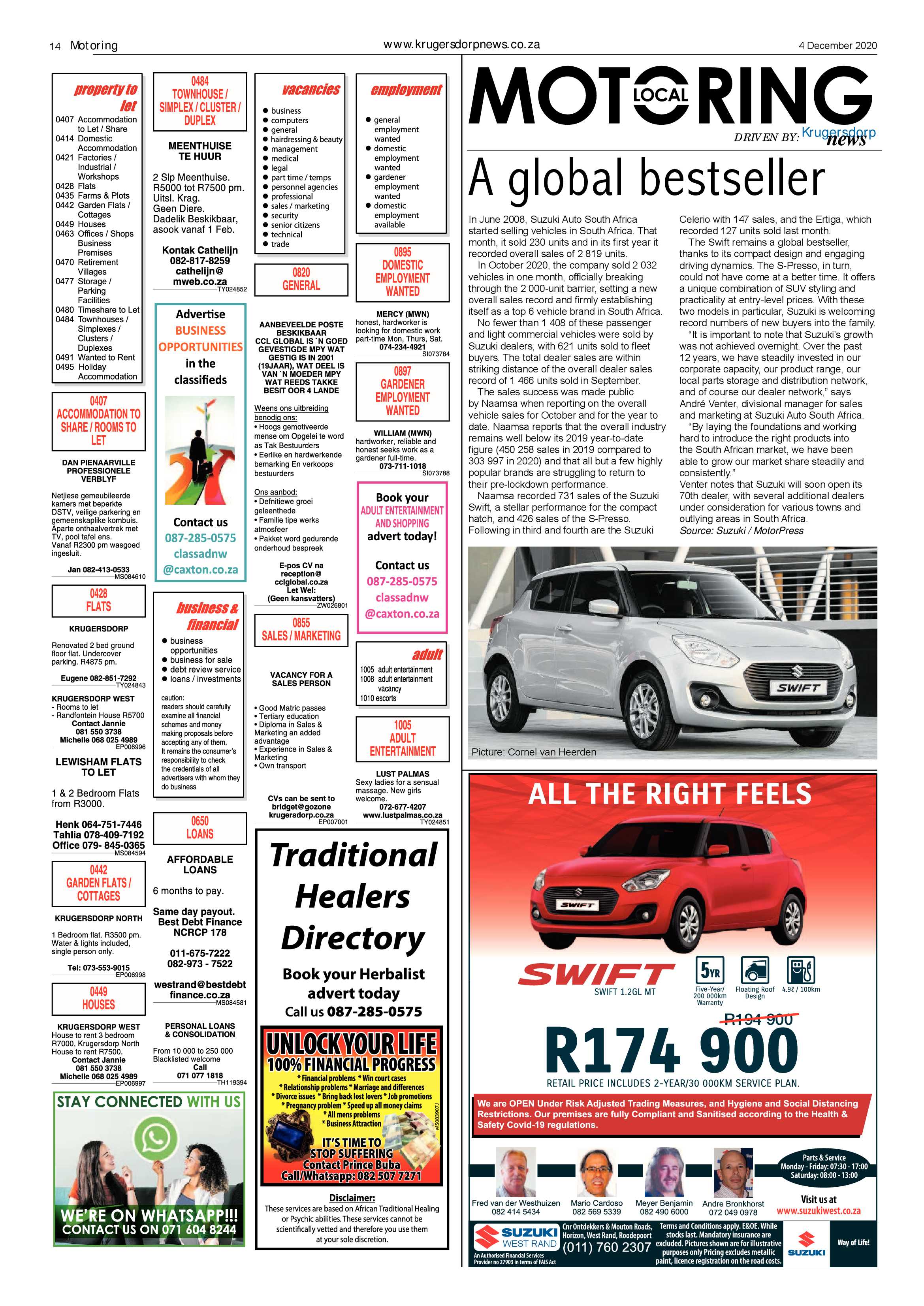 Krugersdorp News 4 December 2020 page 14