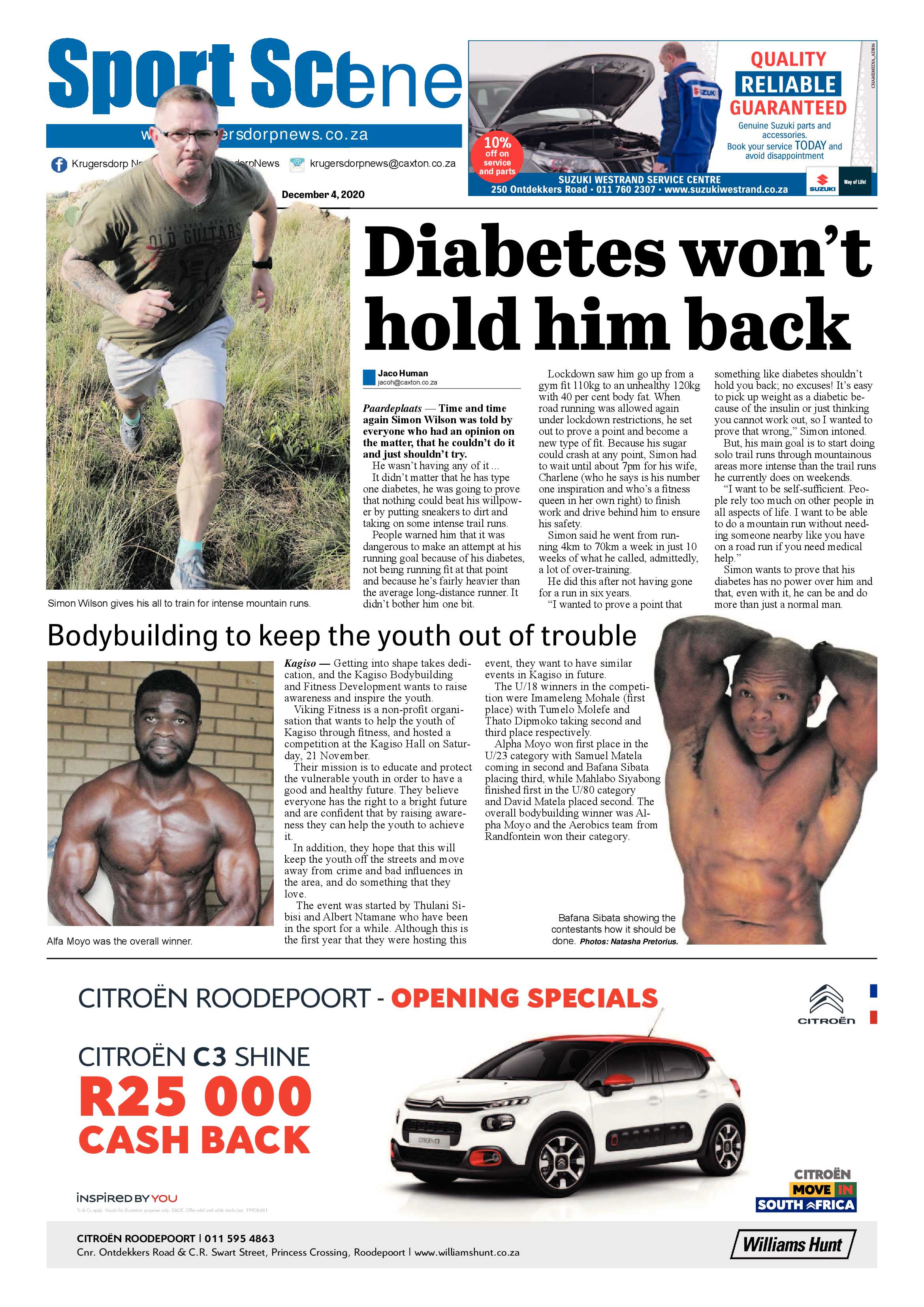 Krugersdorp News 4 December 2020 page 16