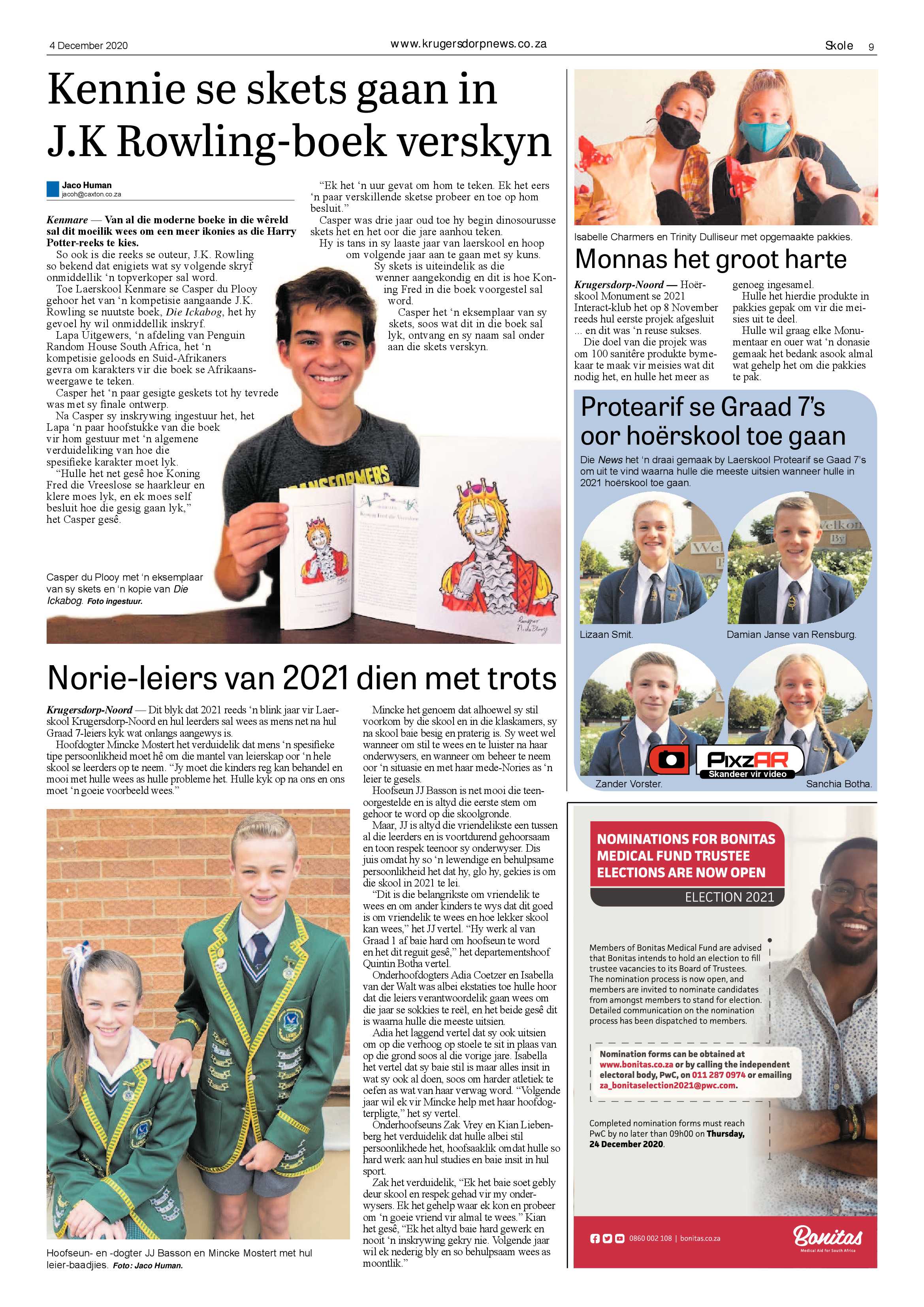 Krugersdorp News 4 December 2020 page 9