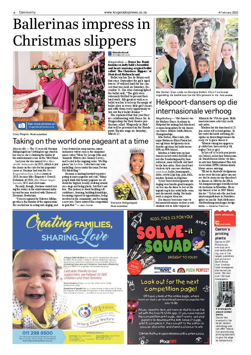 Krugersdorp News 4 February 2022 page 6