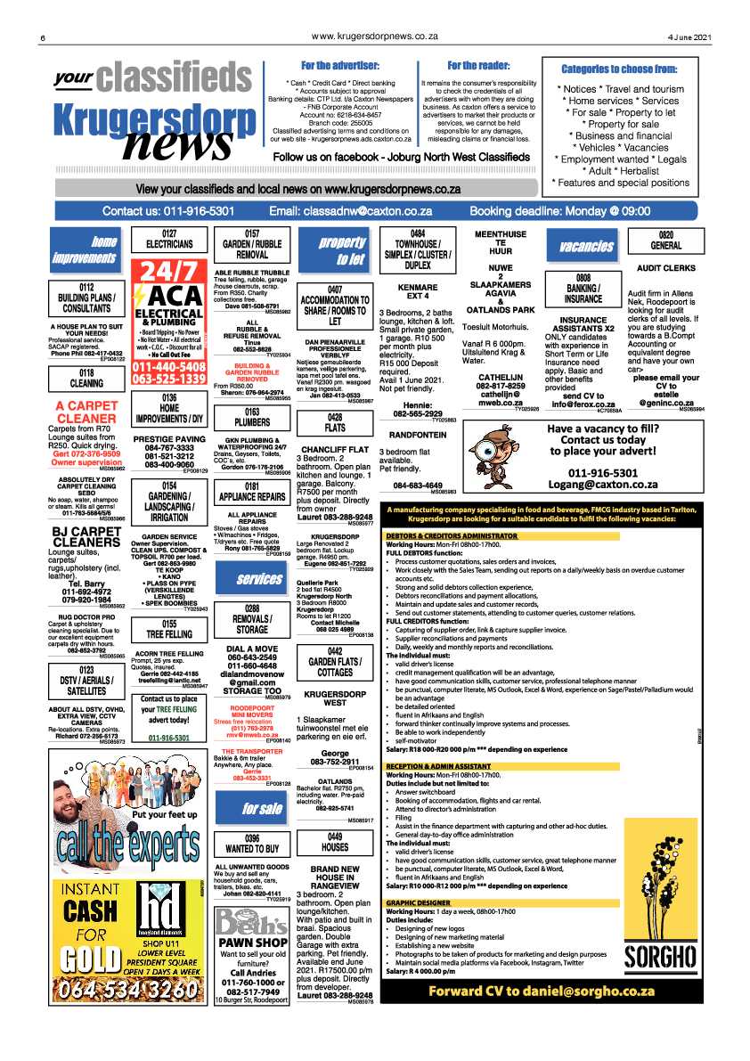 Krugersdorp News 4 June 2021 page 6