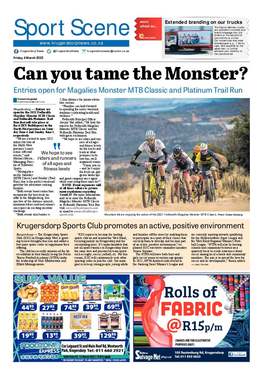 Krugersdorp News 4 March 2022 page 12