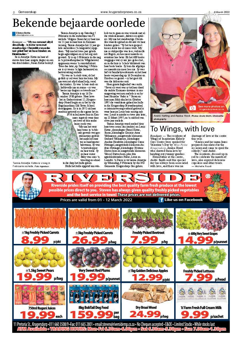 Krugersdorp News 4 March 2022 page 2
