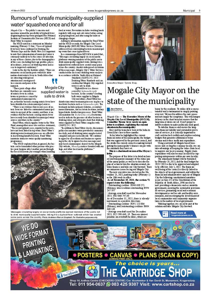 Krugersdorp News 4 March 2022 page 3