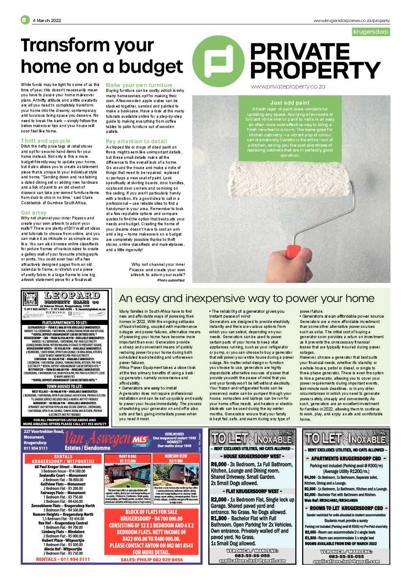 Krugersdorp News 4 March 2022 page 8