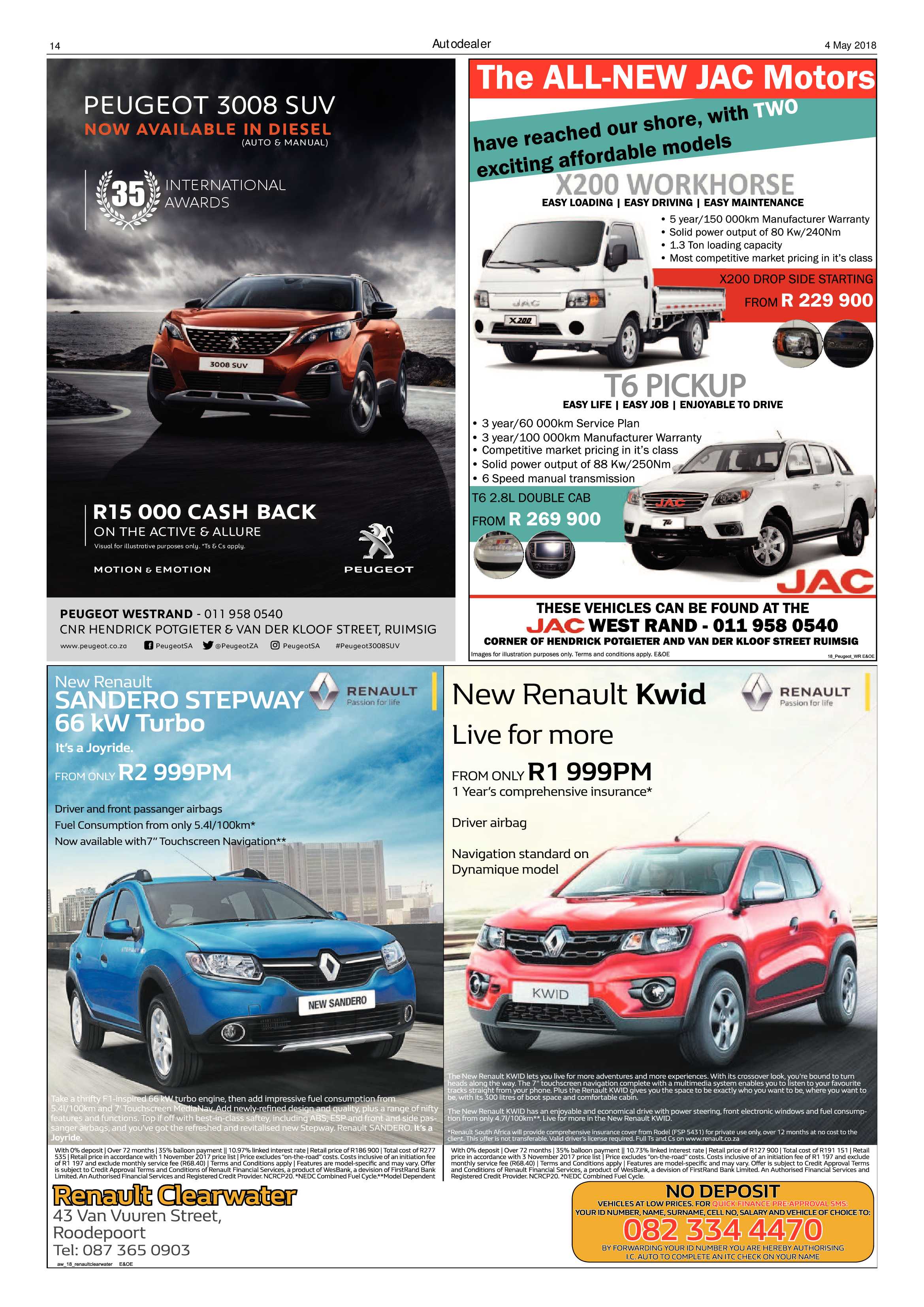 Krugersdorp News 4 May 2018 page 14