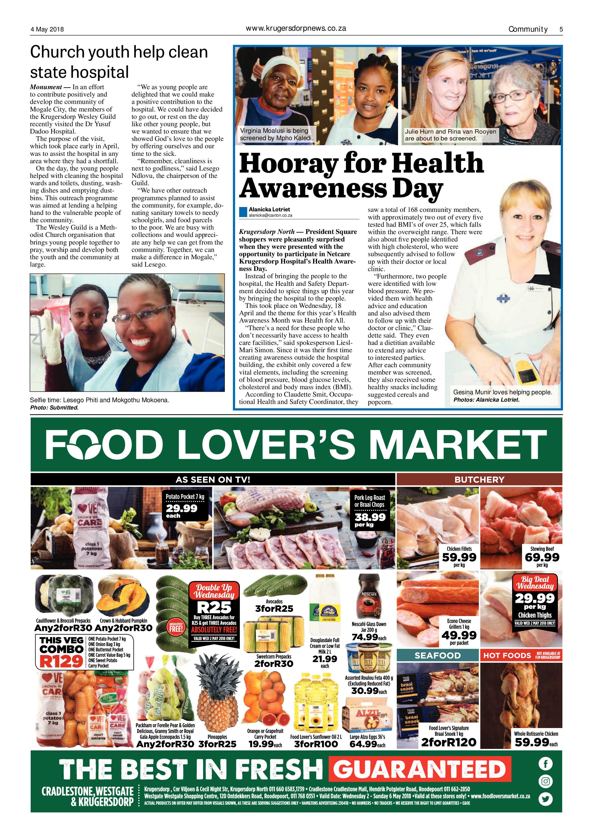 Krugersdorp News 4 May 2018 page 5