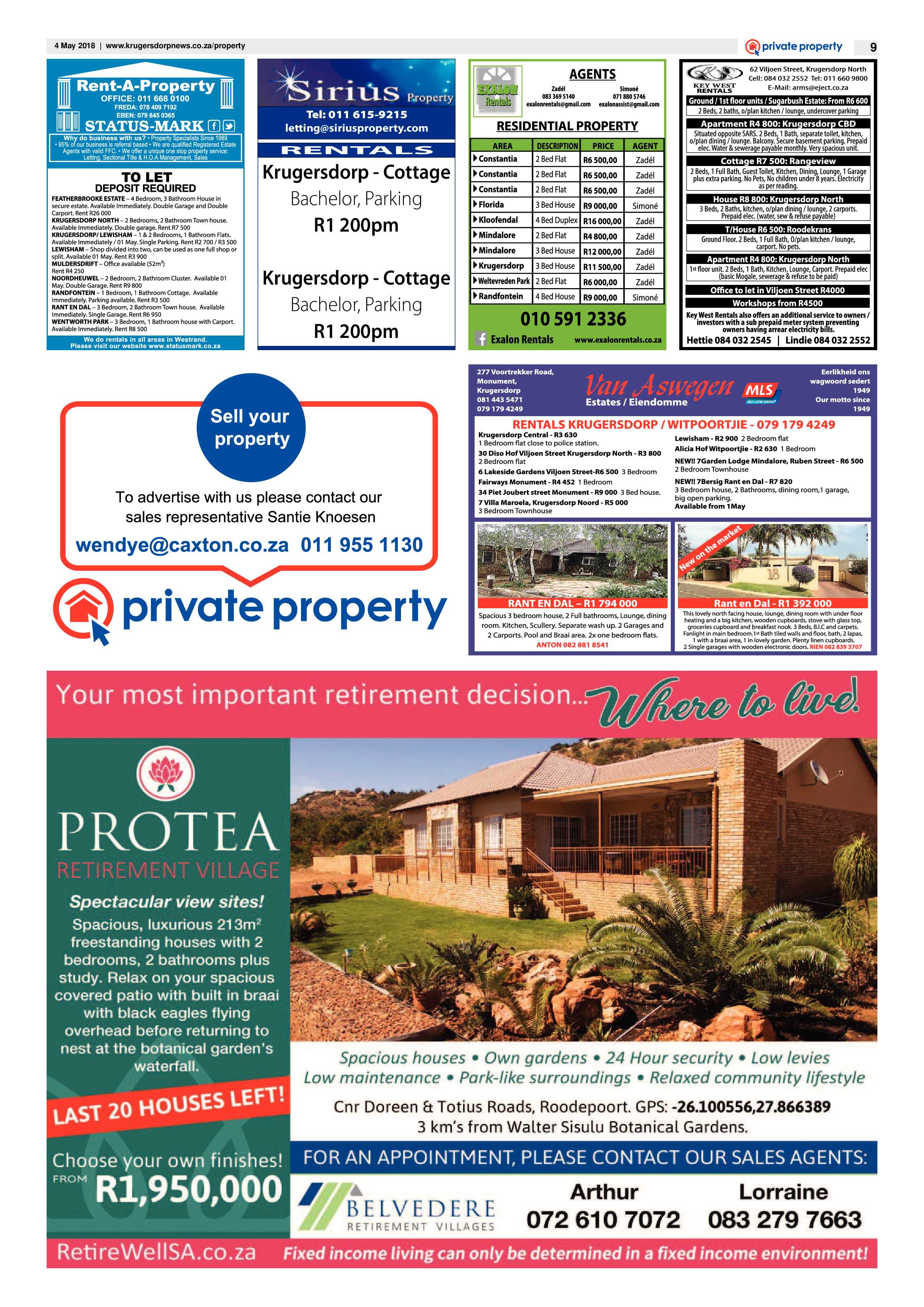 Krugersdorp News 4 May 2018 page 9