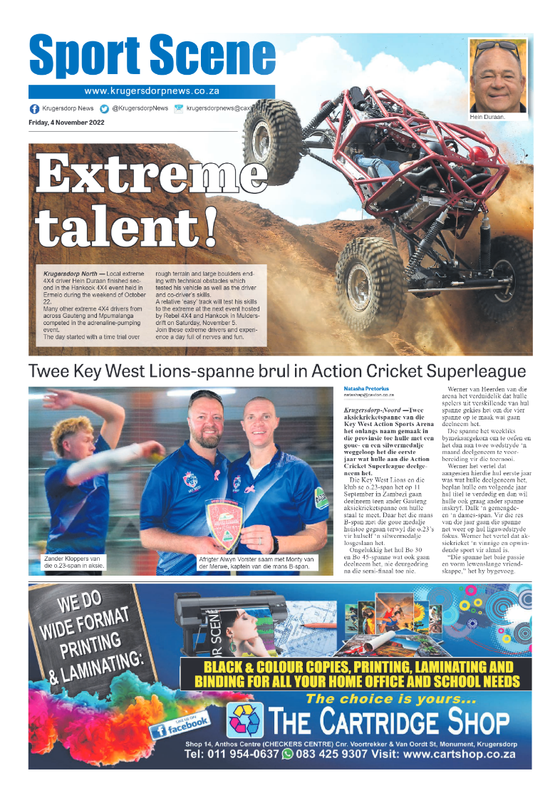 Krugersdorp News 4 November 2022 page 12
