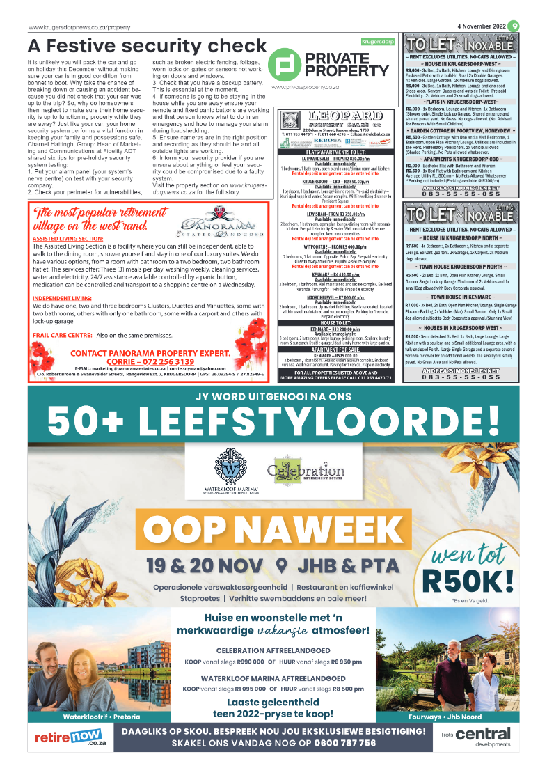 Krugersdorp News 4 November 2022 page 9