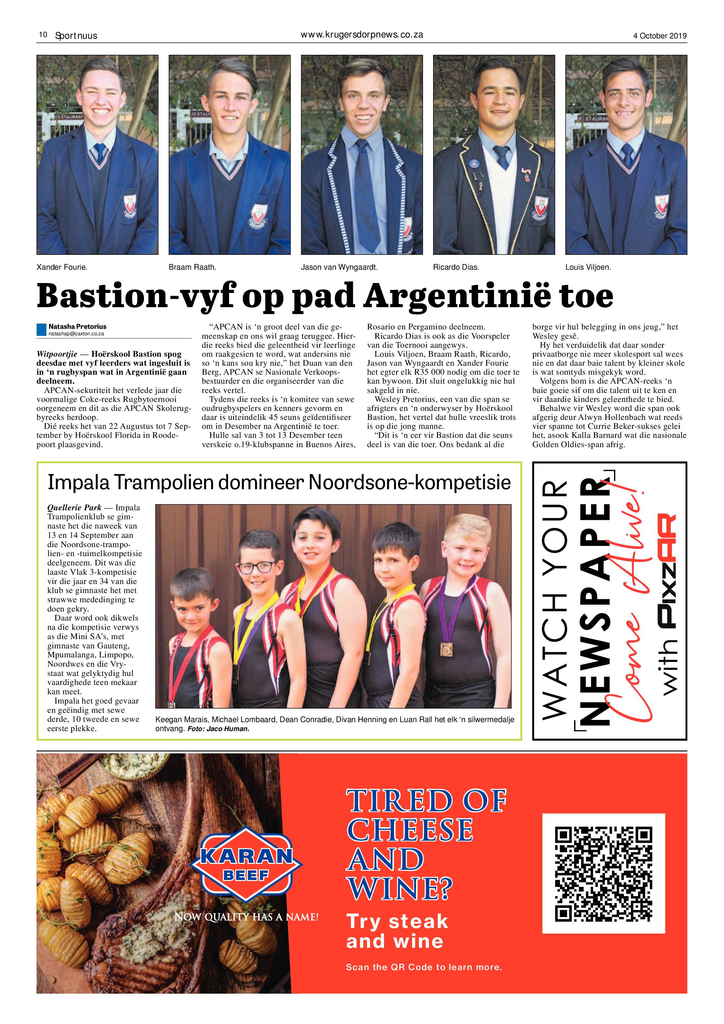 Krugersdorp News 4 October 2019 page 10