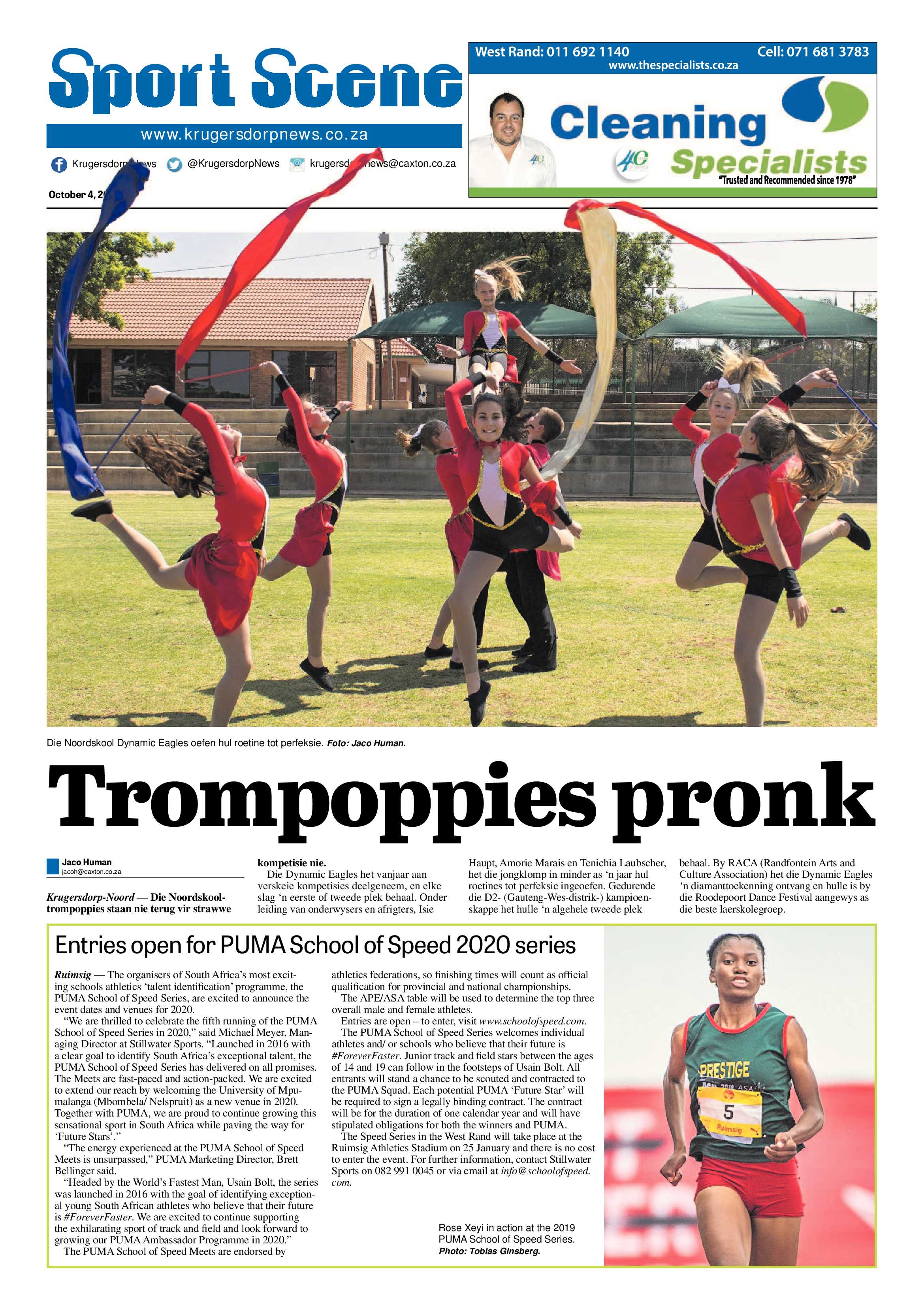 Krugersdorp News 4 October 2019 page 16
