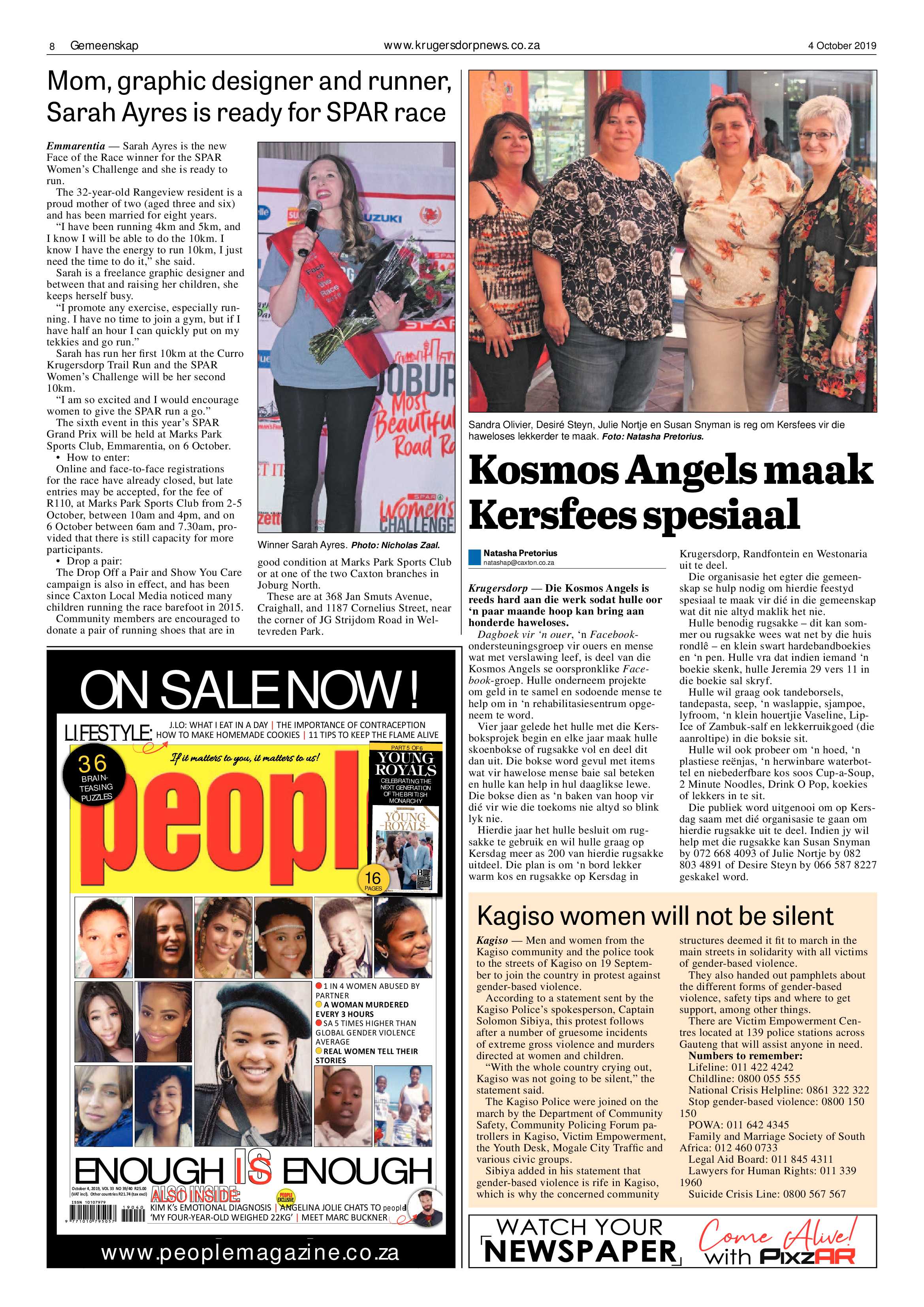 Krugersdorp News 4 October 2019 page 8