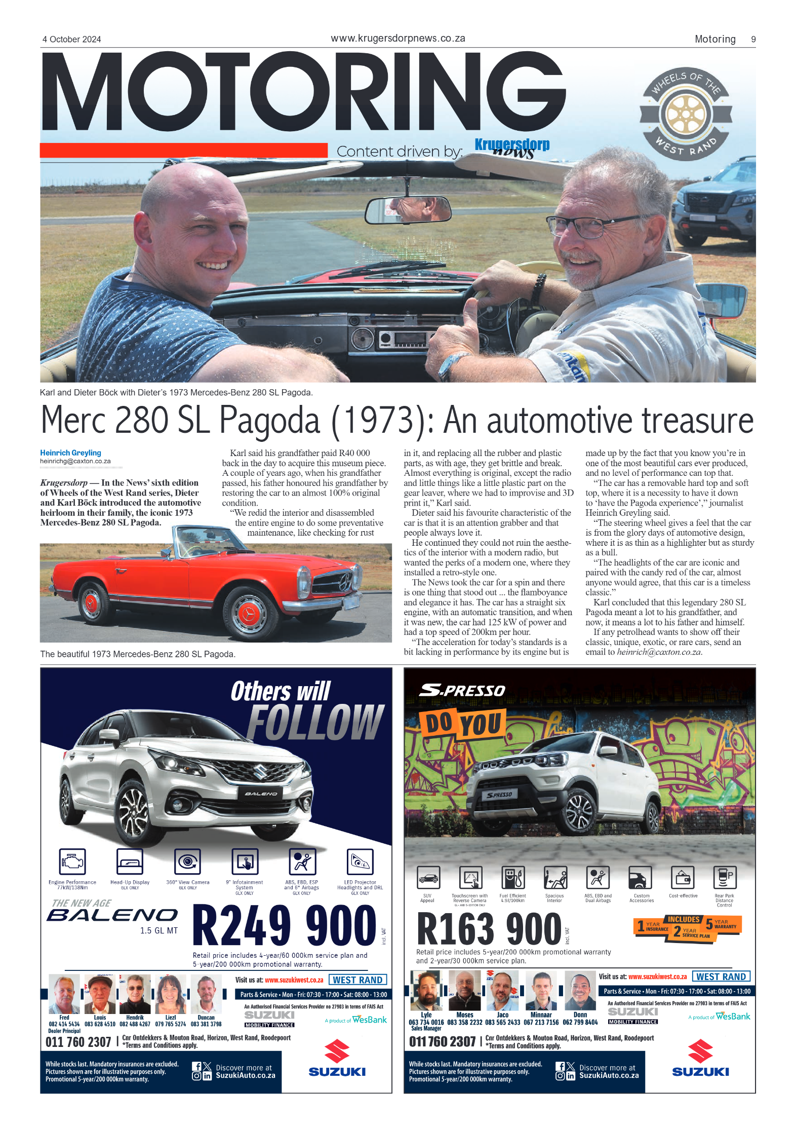 Krugersdorp News 4 October 2024 page 9
